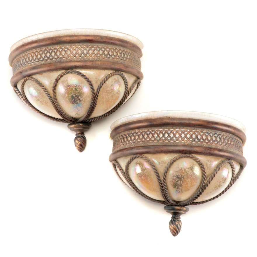 Pair of Fine Art Lamps Wall Sconces