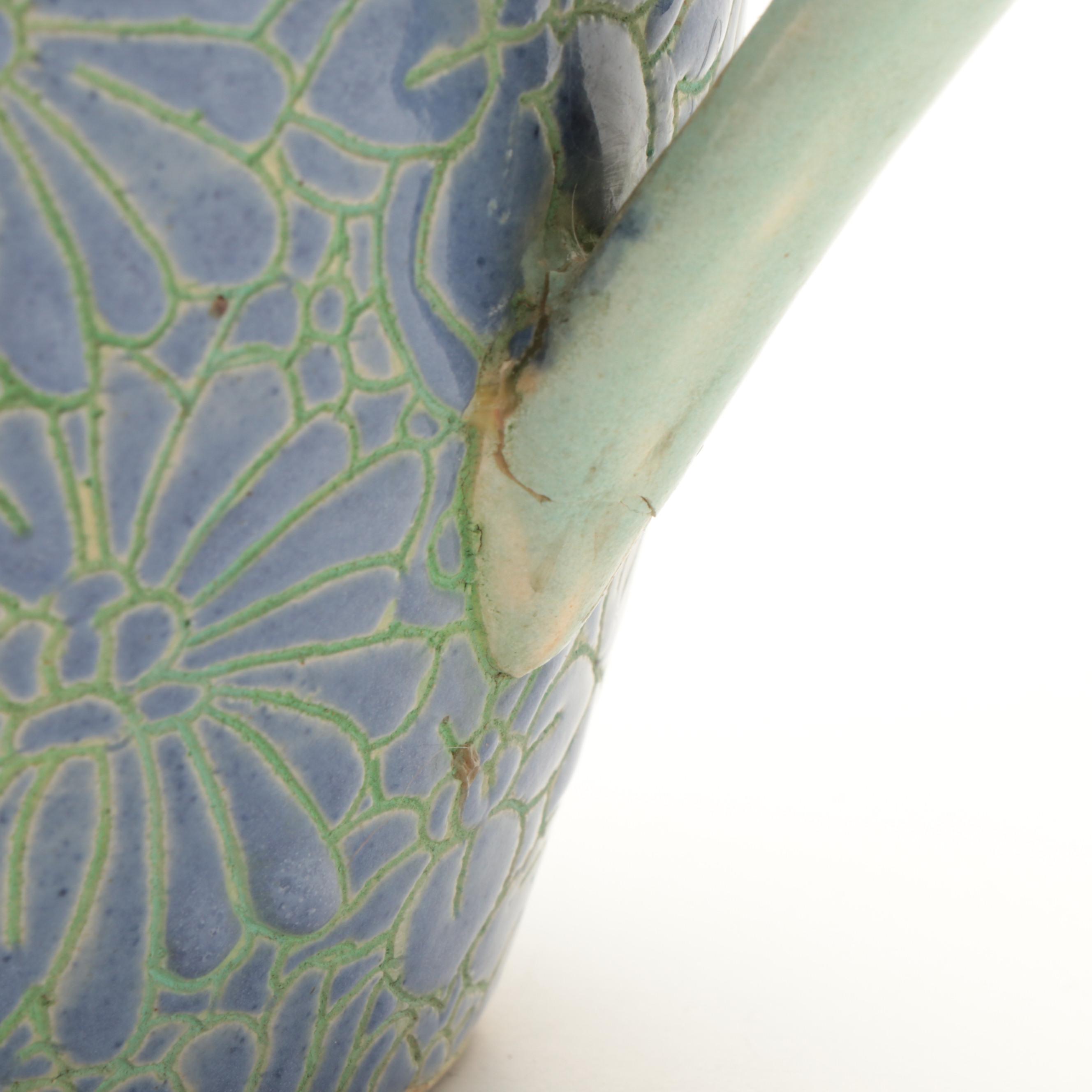 Dana Vietnam Pottery Pitcher with Other Ceramic Ashtray