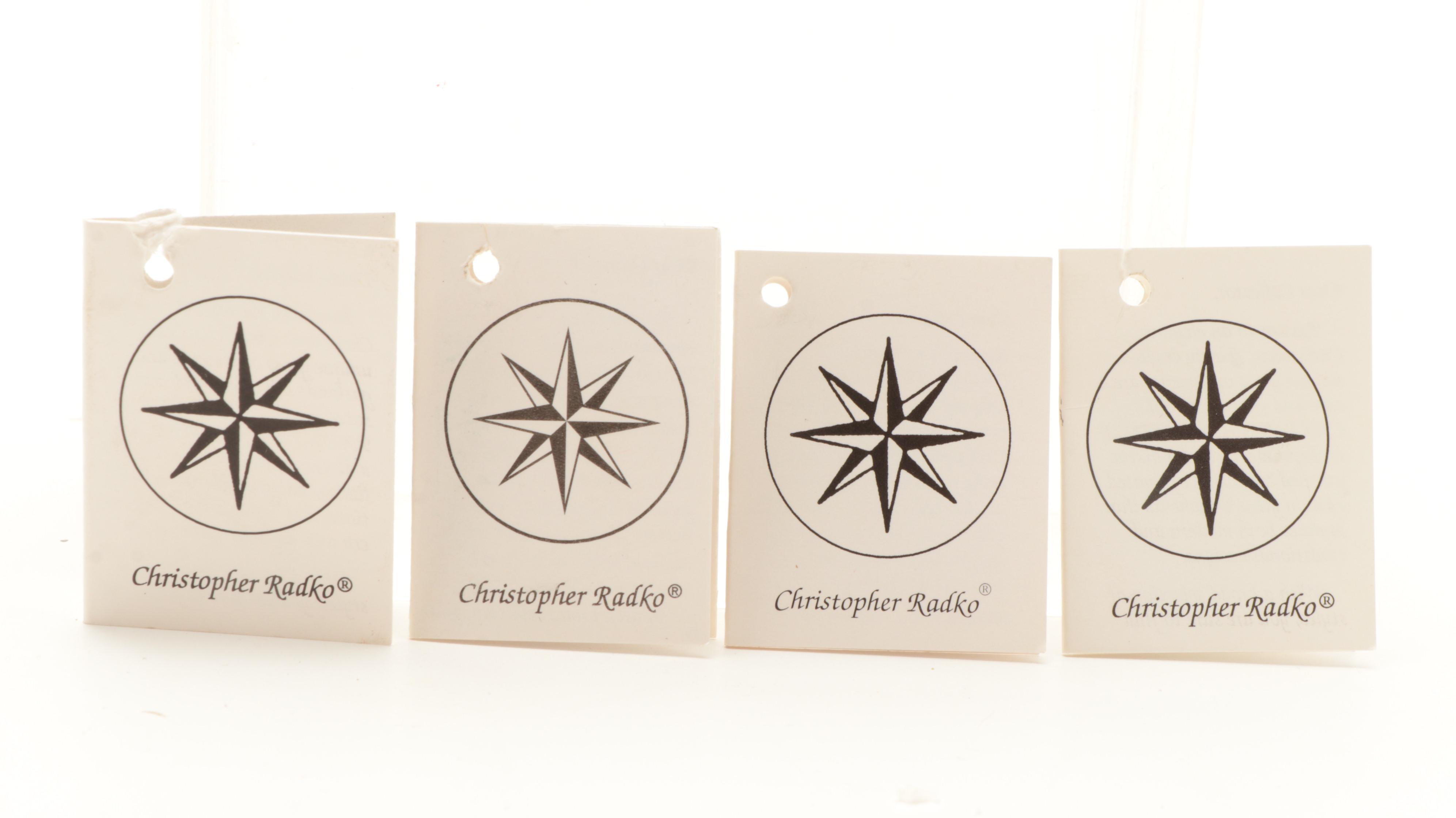 Christopher Radko Blown Glass Ornaments