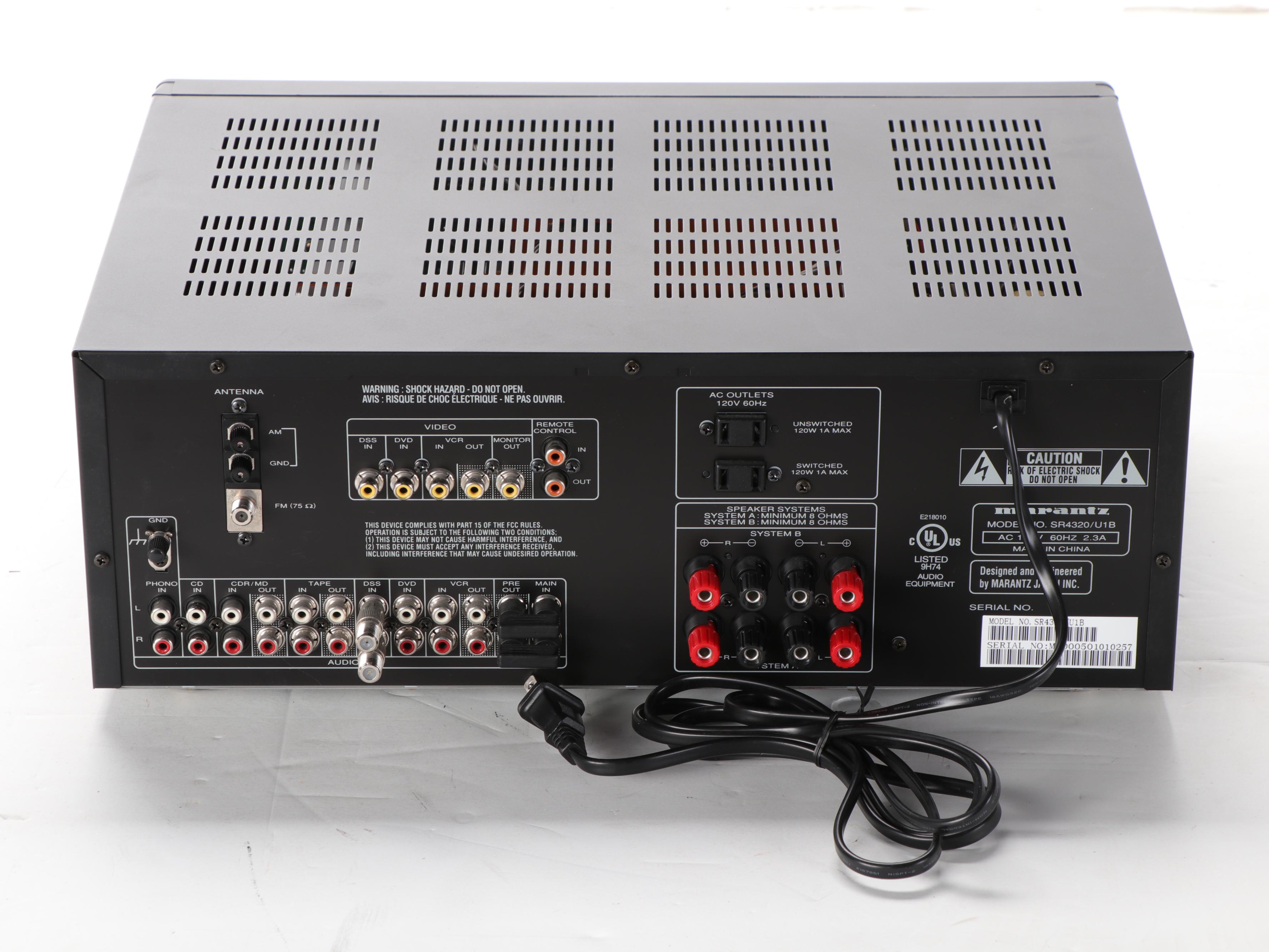 Marantz Model SR4320 Solid State Stereo Receiver