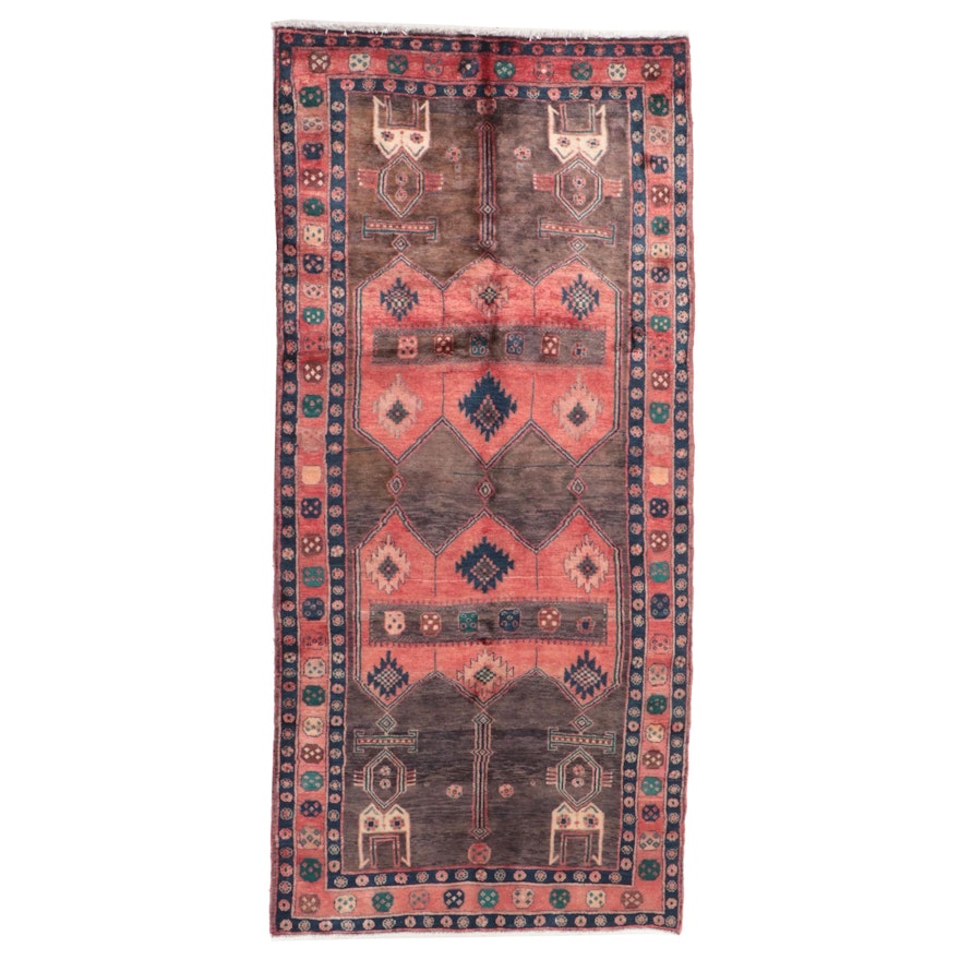 4'6 x 9'10 Hand-Knotted Persian Kelardasht Area Rug