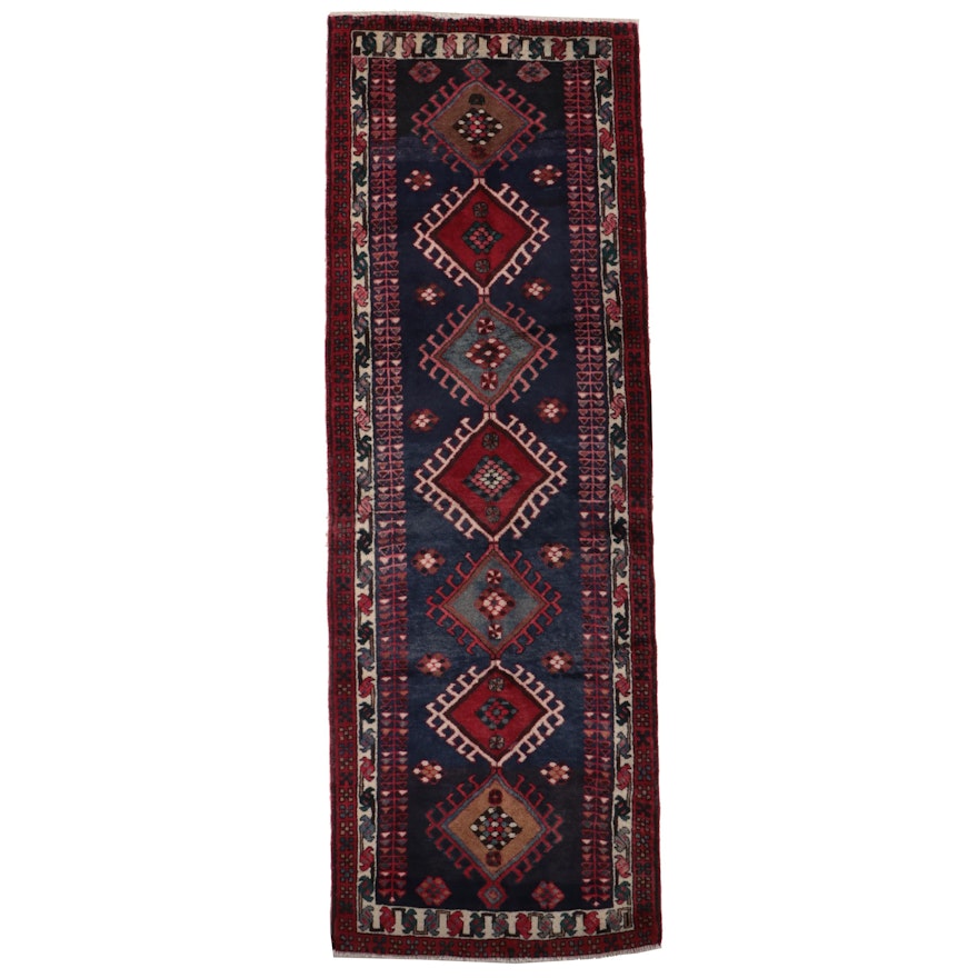 3'5 x 10'1 Hand-Knotted Persian Lurs Long Rug