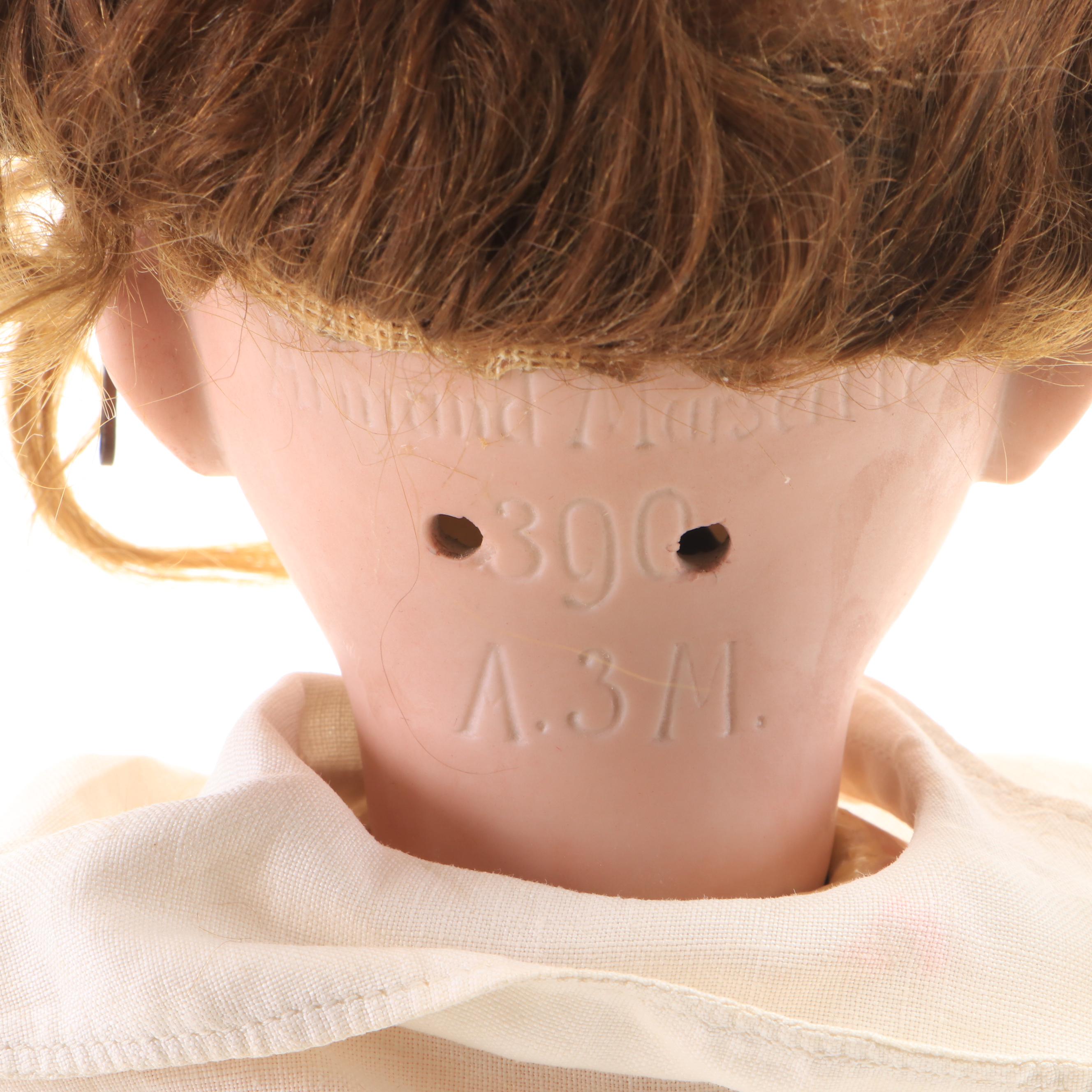 Armand Marseille 390 Child Doll and Other German Bisque Head Dolls