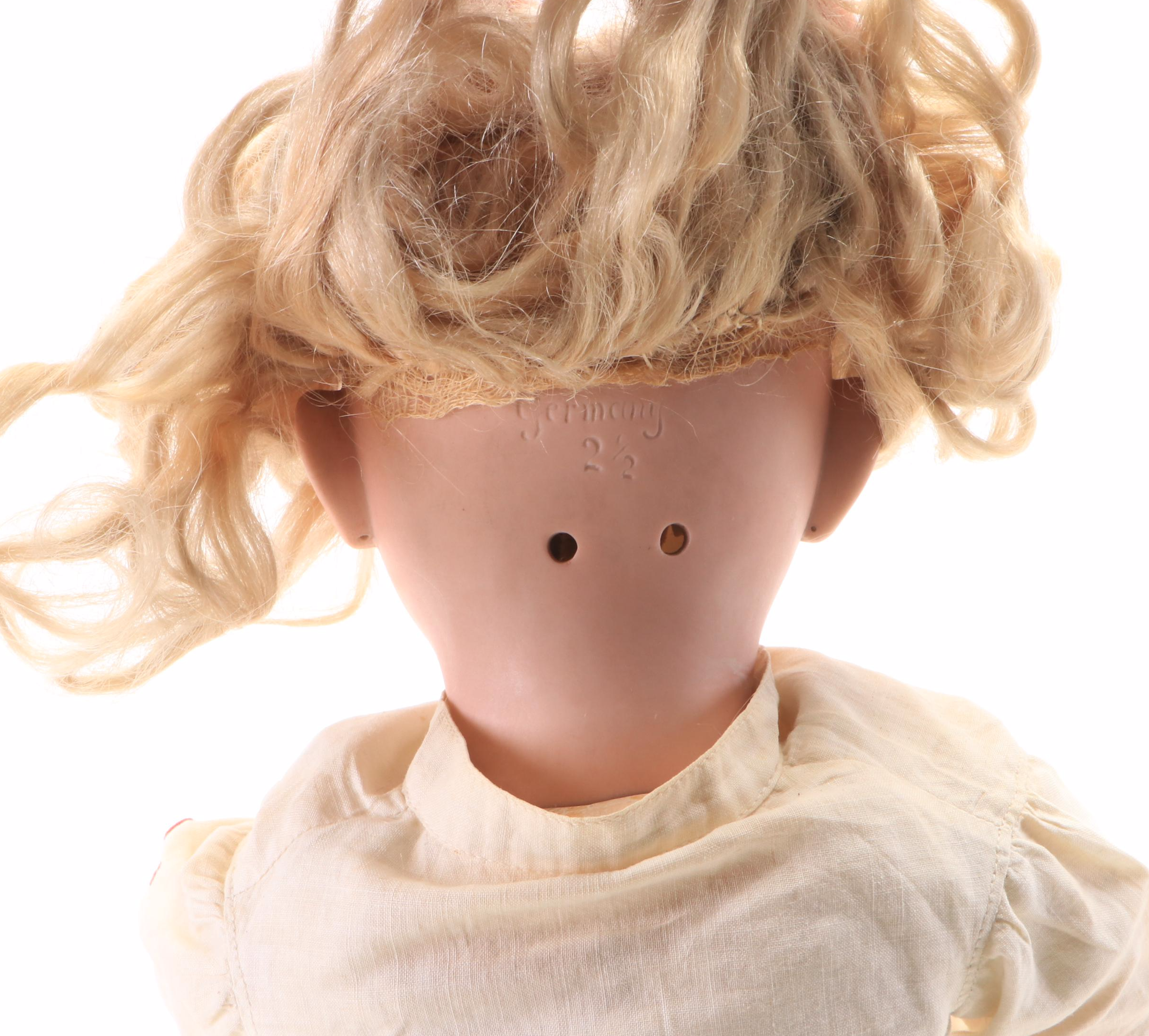 Armand Marseille 390 Child Doll and Other German Bisque Head Dolls