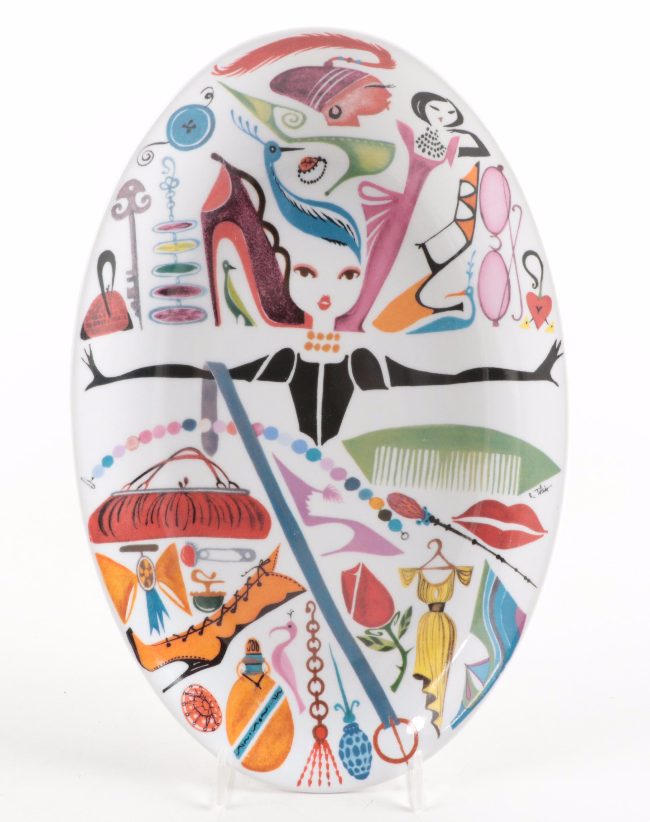 James Sadler "Carnaby Street" Teapot with Japanese Salad Plates and More