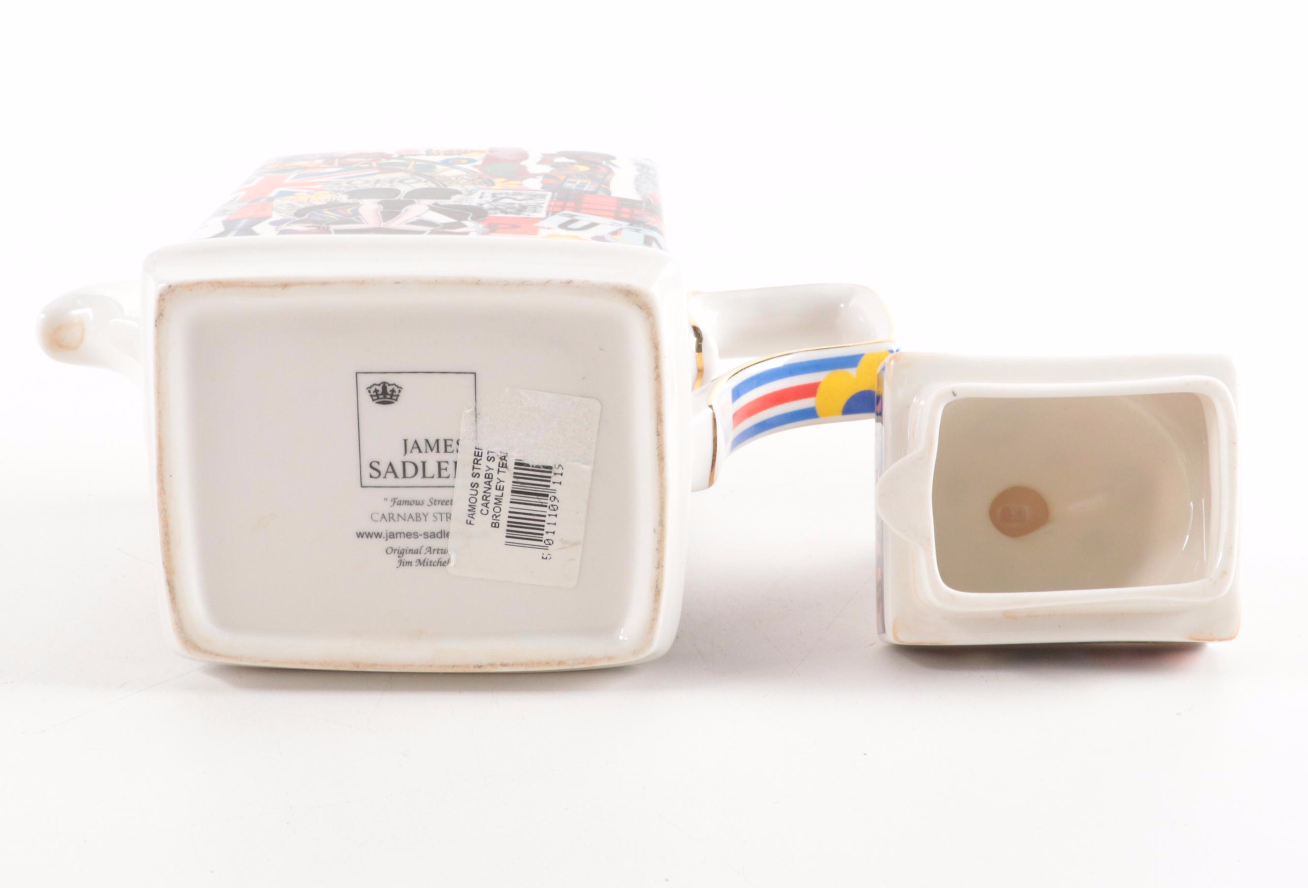 James Sadler "Carnaby Street" Teapot with Japanese Salad Plates and More