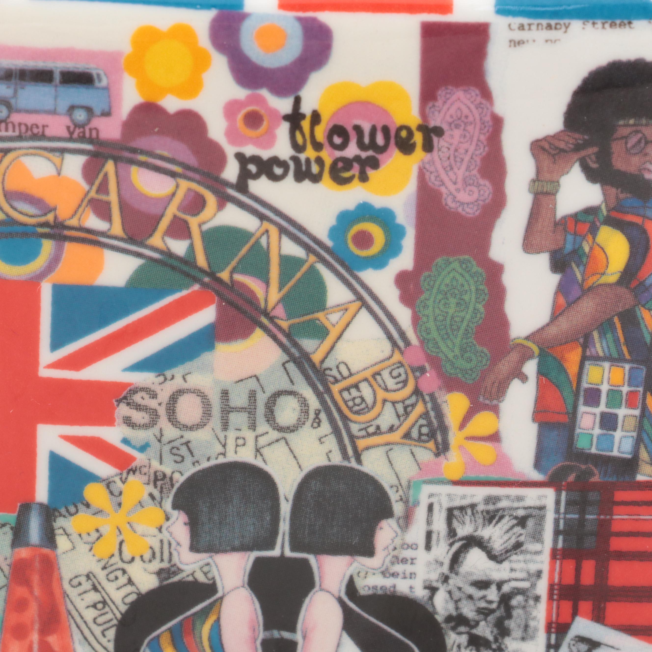 James Sadler "Carnaby Street" Teapot with Japanese Salad Plates and More