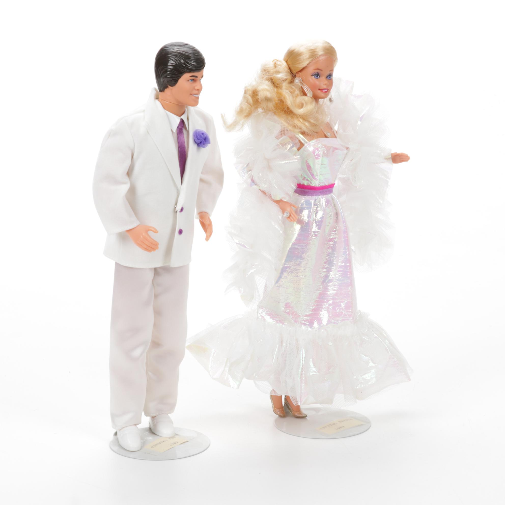 Mattel "Crystal Barbie & Ken" with Other Special Edition Dolls