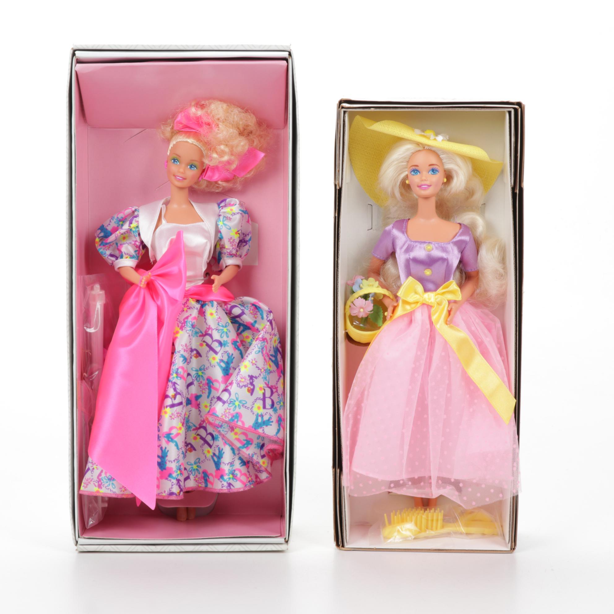 Mattel "Crystal Barbie & Ken" with Other Special Edition Dolls