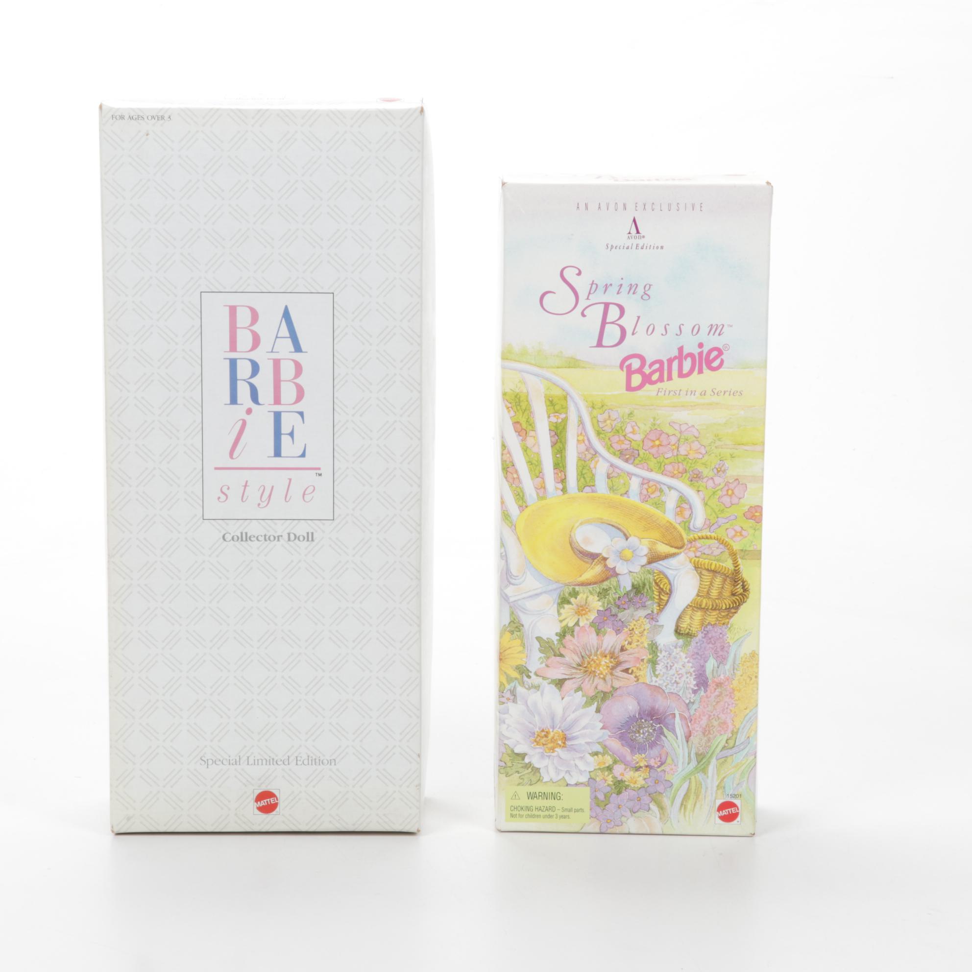 Mattel "Crystal Barbie & Ken" with Other Special Edition Dolls