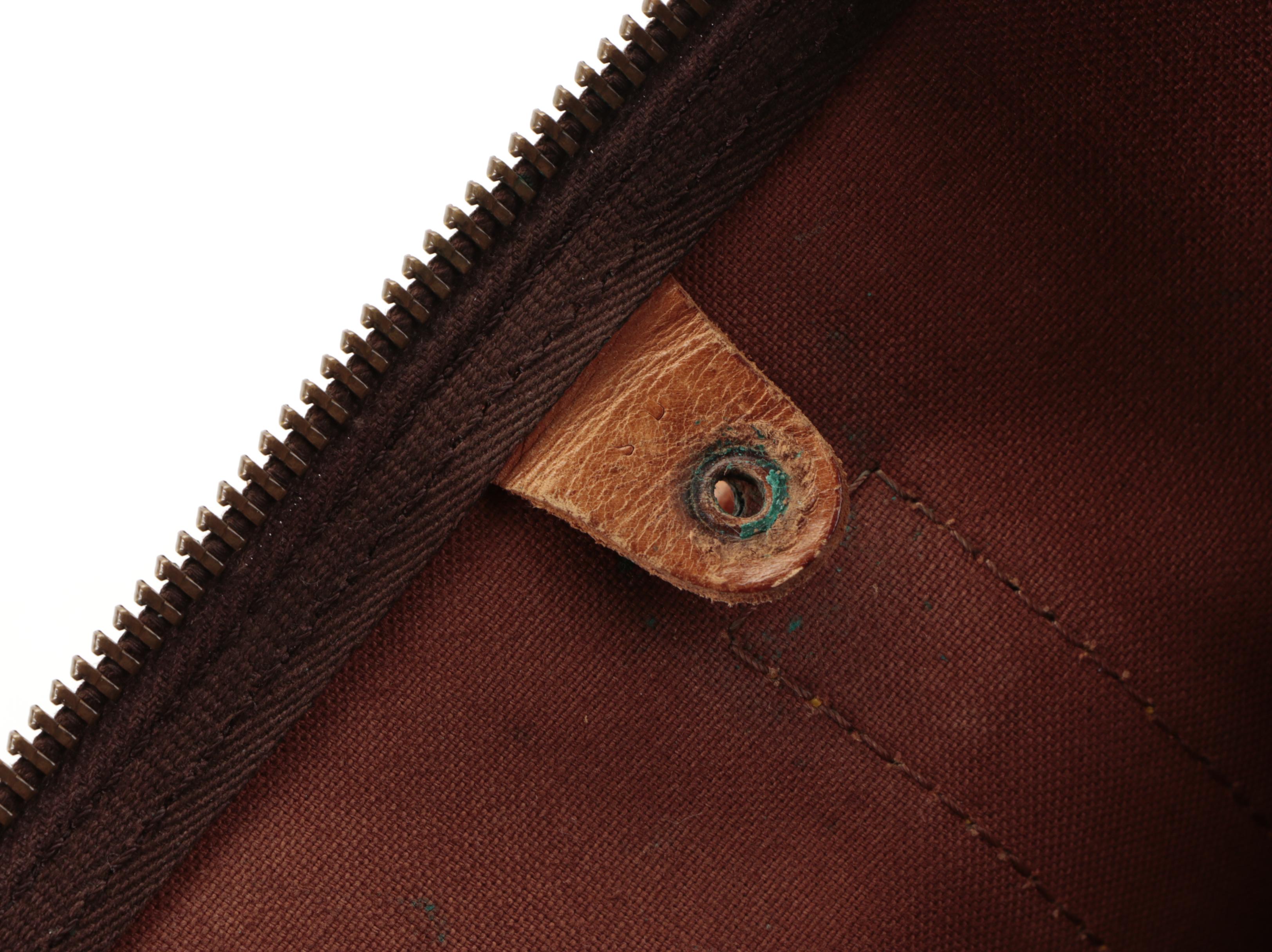 Louis Vuitton Keepall 55 in Monogram Canvas and Vachetta Leather