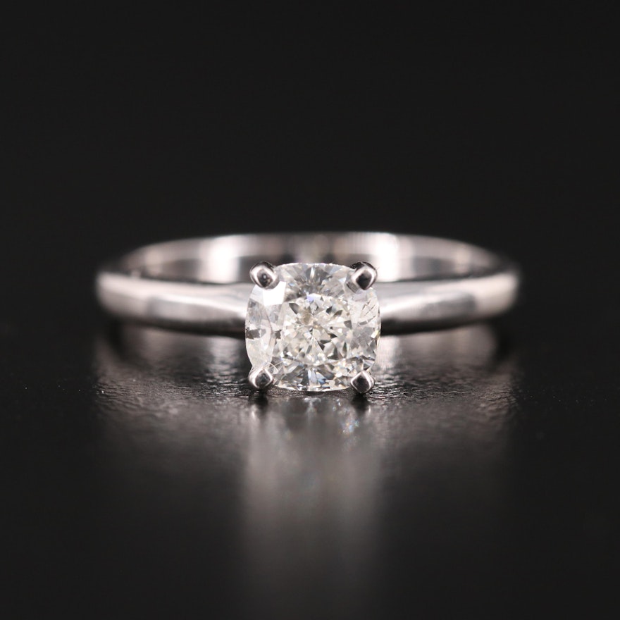 14K 1.12 CT Lab Grown Diamond Solitaire Ring