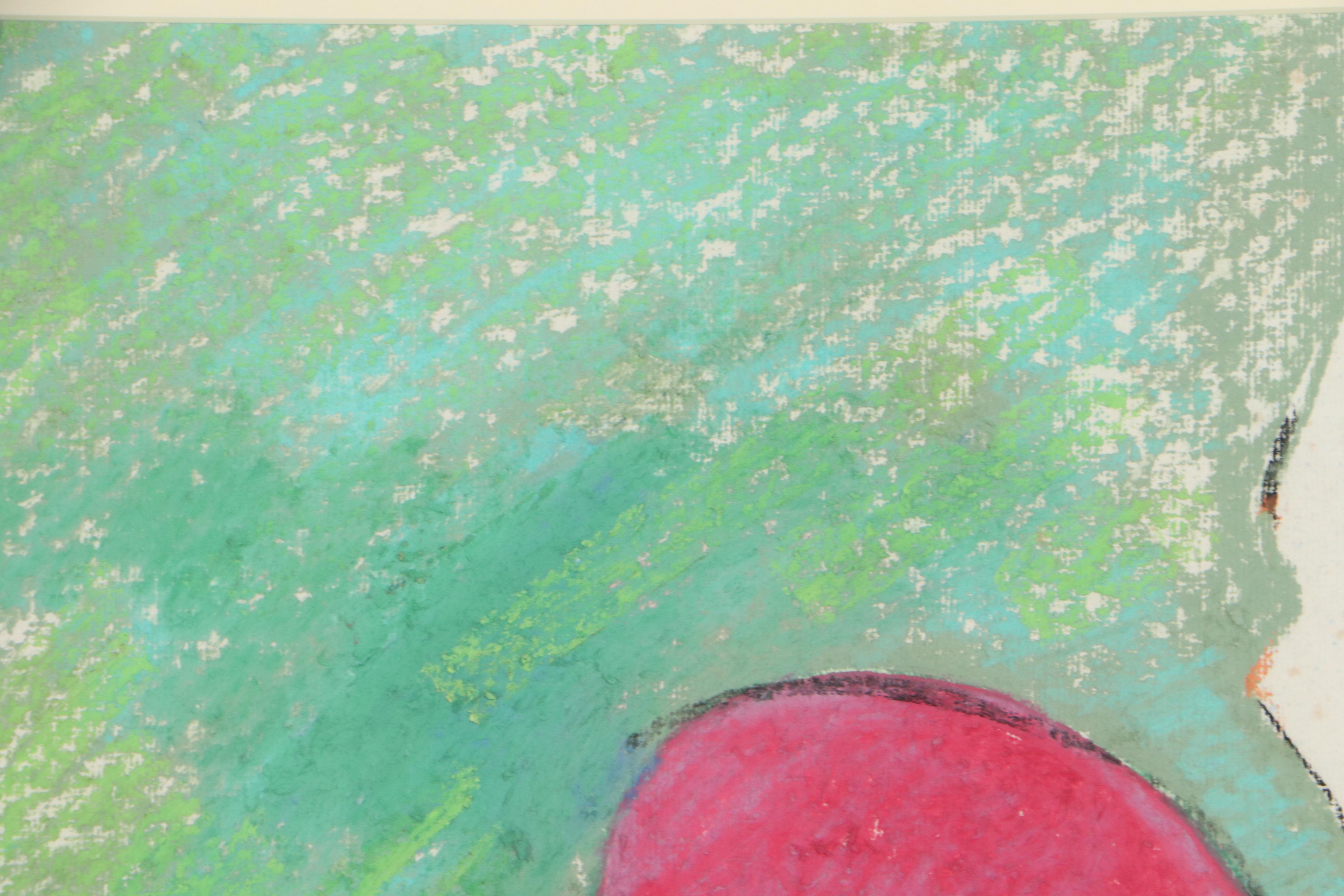 Kevin Booher Pastel Drawing of Nude