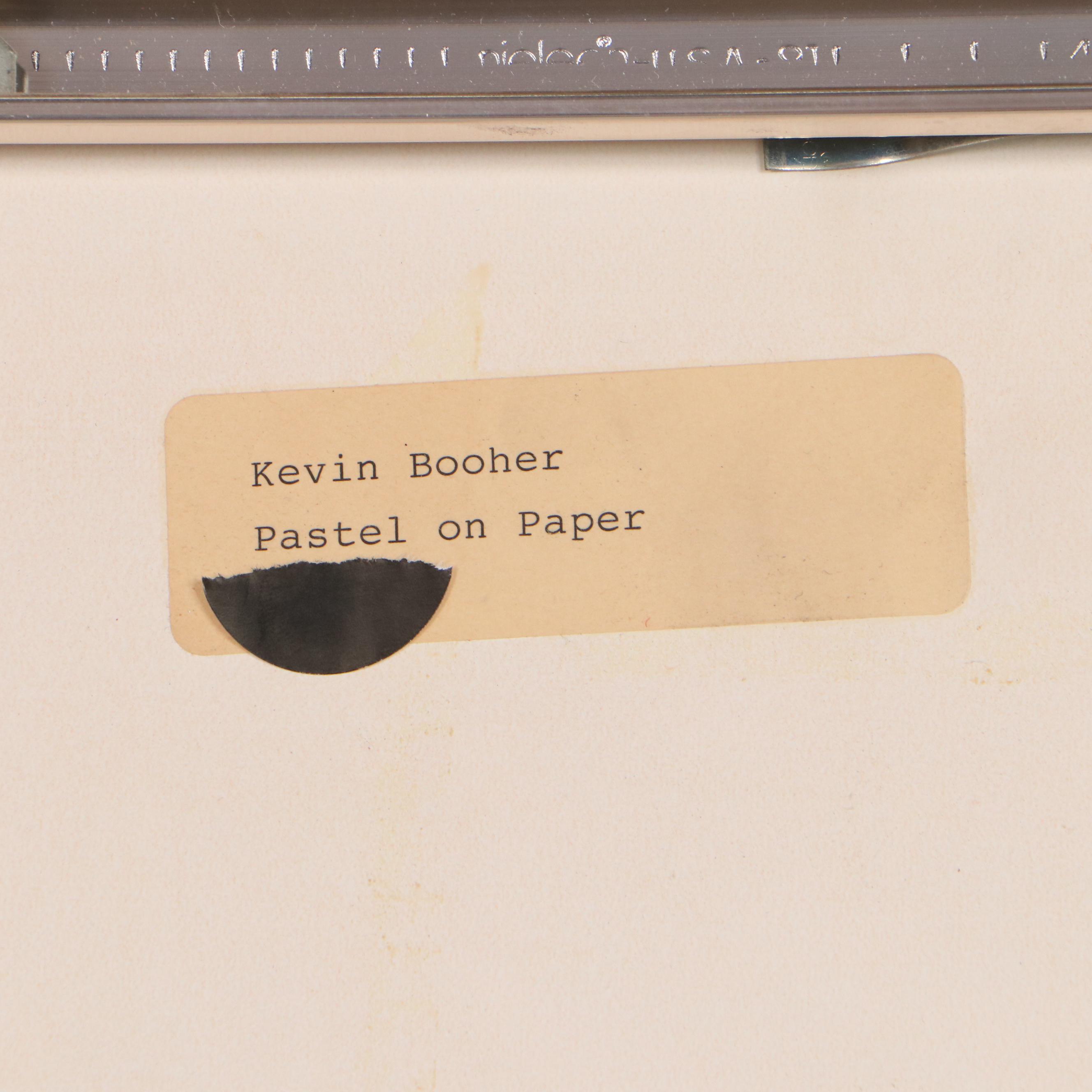 Kevin Booher Pastel Drawing of Nude