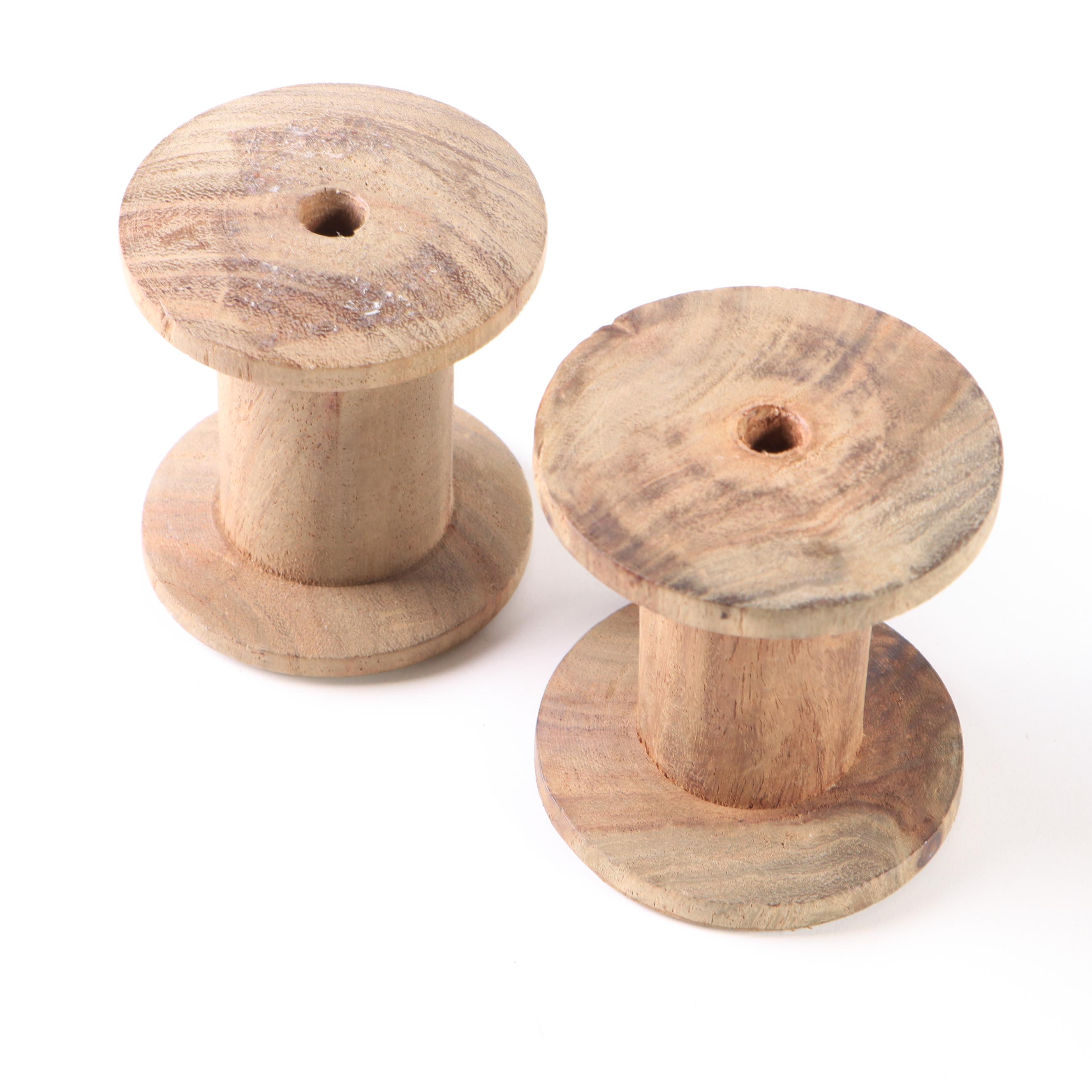 American Paper Tube Co. and Other Wooden Spools, Early to Mid-20th Century