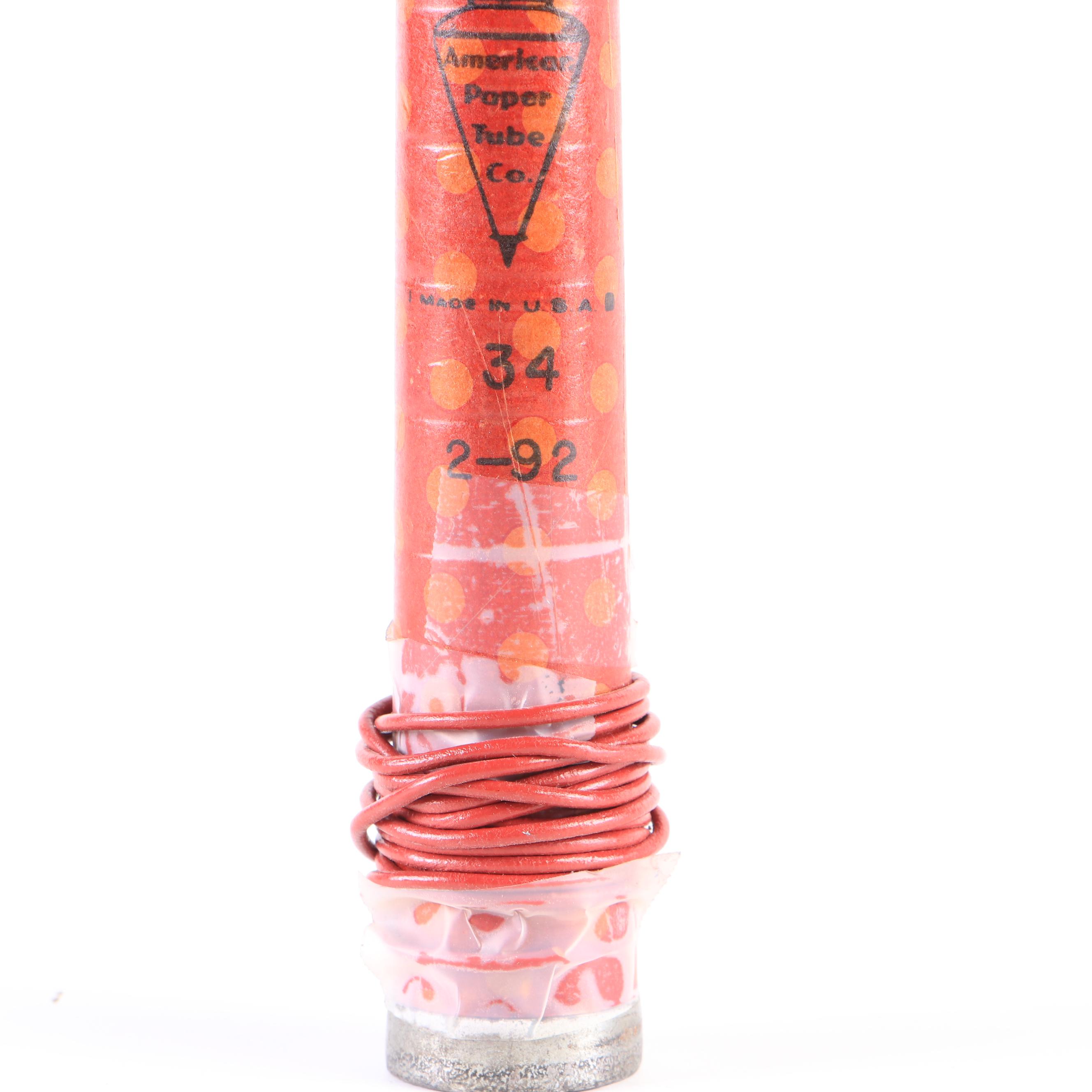 American Paper Tube Co. and Other Wooden Spools, Early to Mid-20th Century