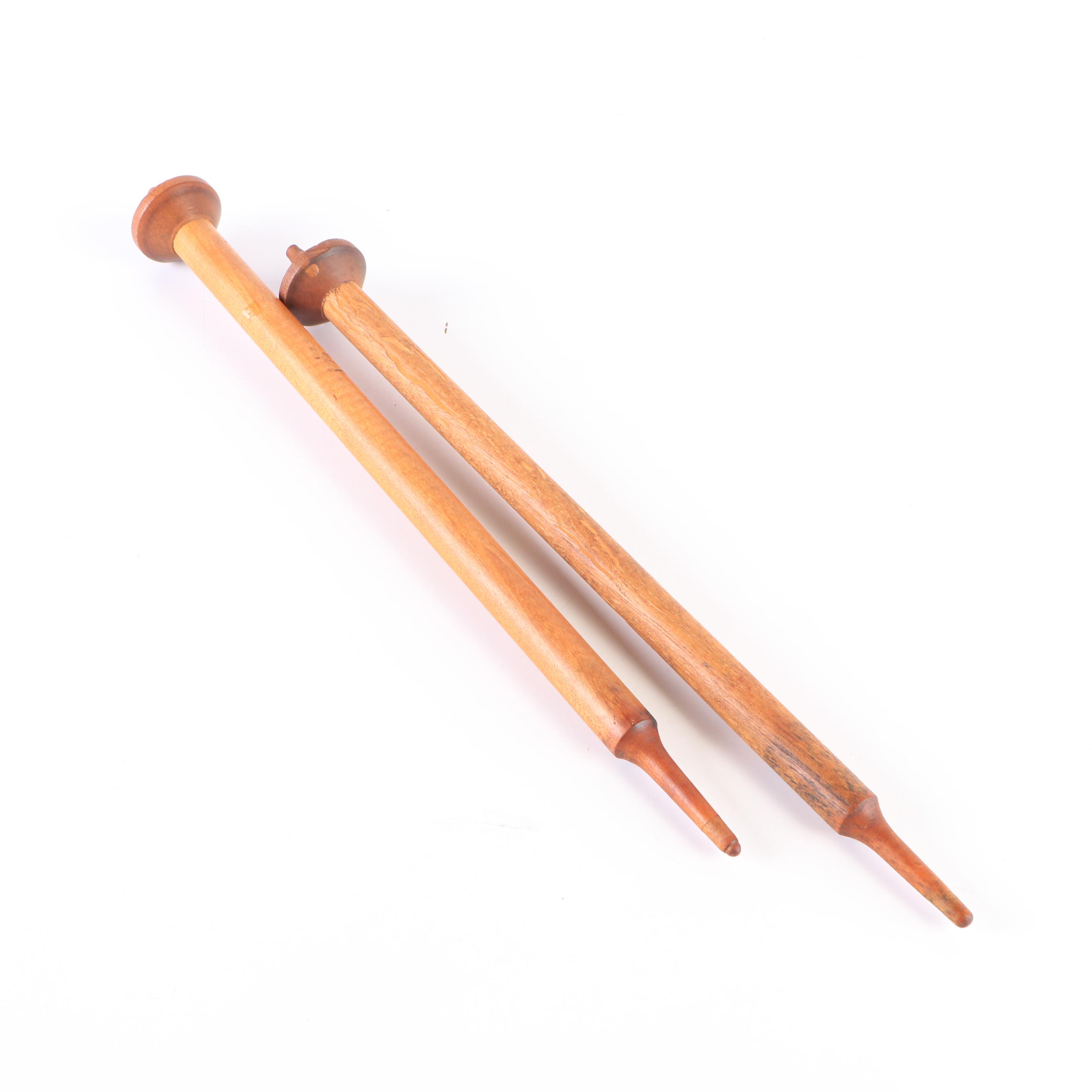 American Paper Tube Co. and Other Wooden Spools, Early to Mid-20th Century