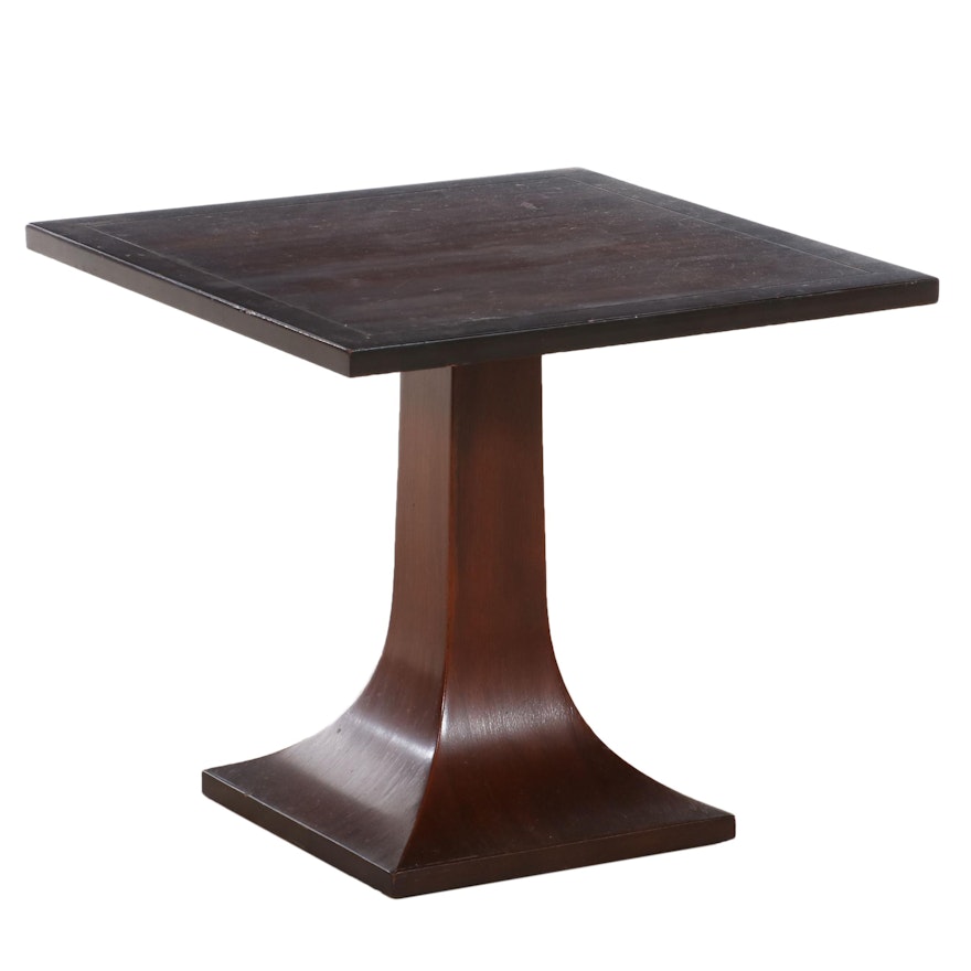 Drexel Walnut Modern End Table