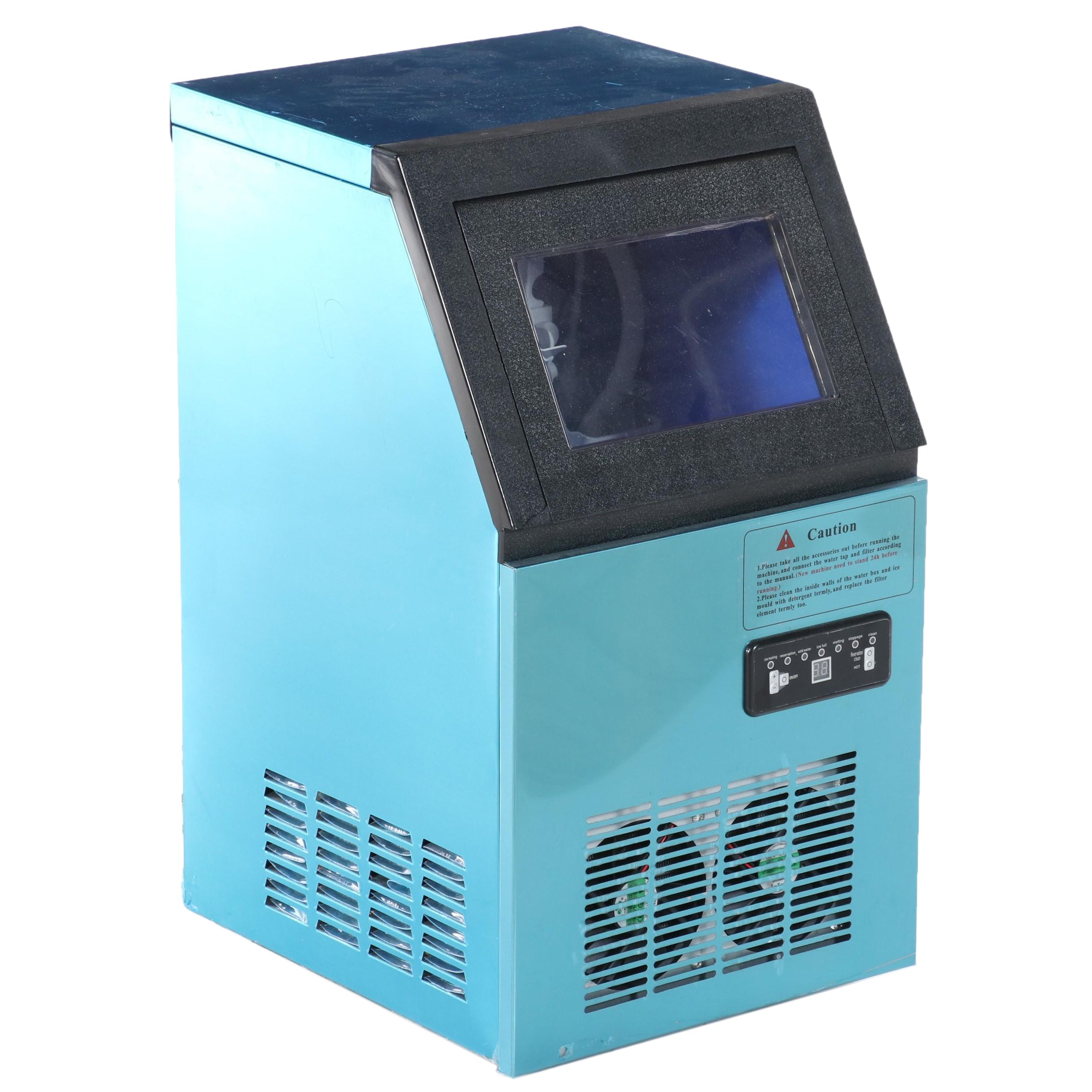 Model KS-50B Small Blue Ice Maker