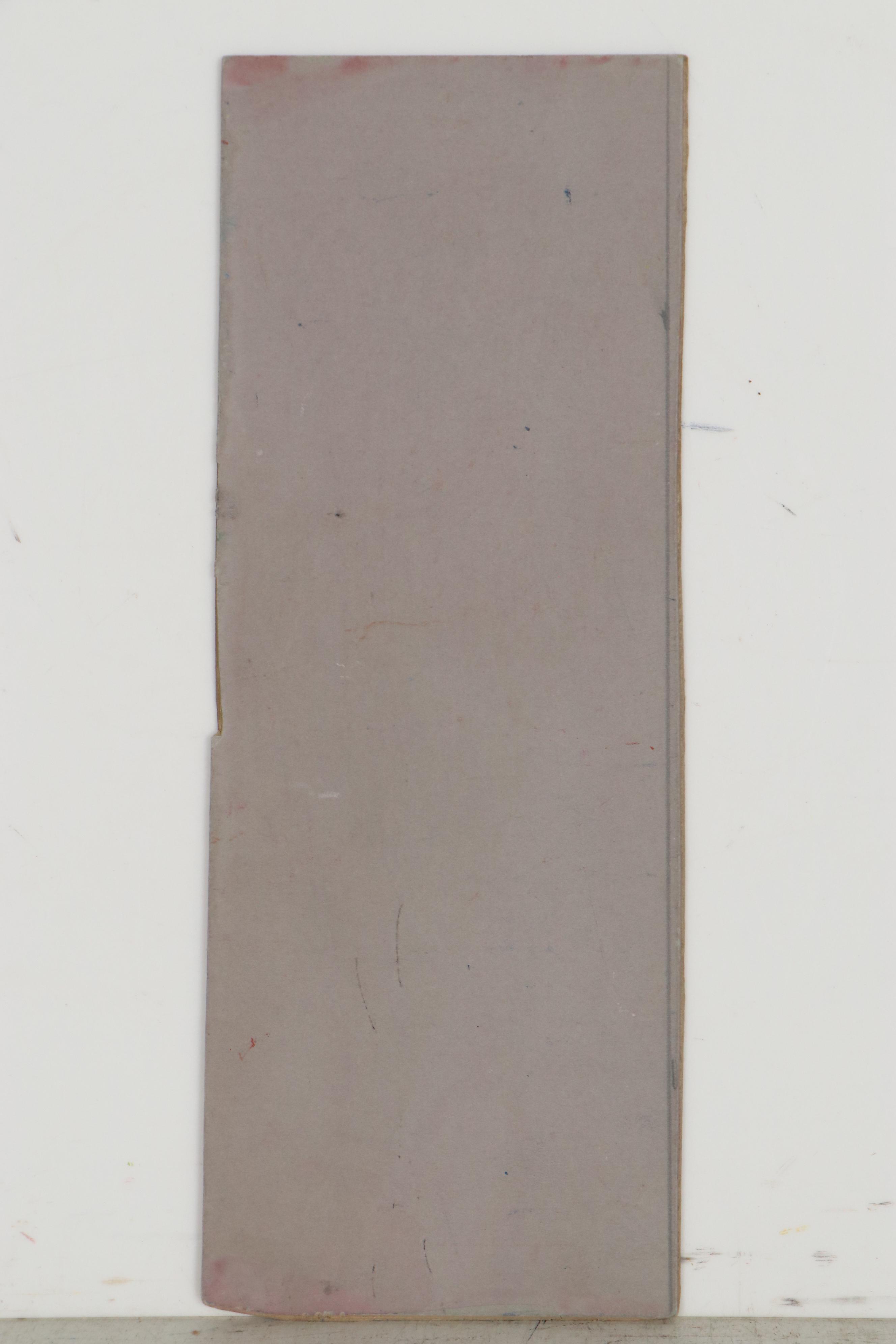 Esther Phillips Oil and Gouache Painting of a Female Nude