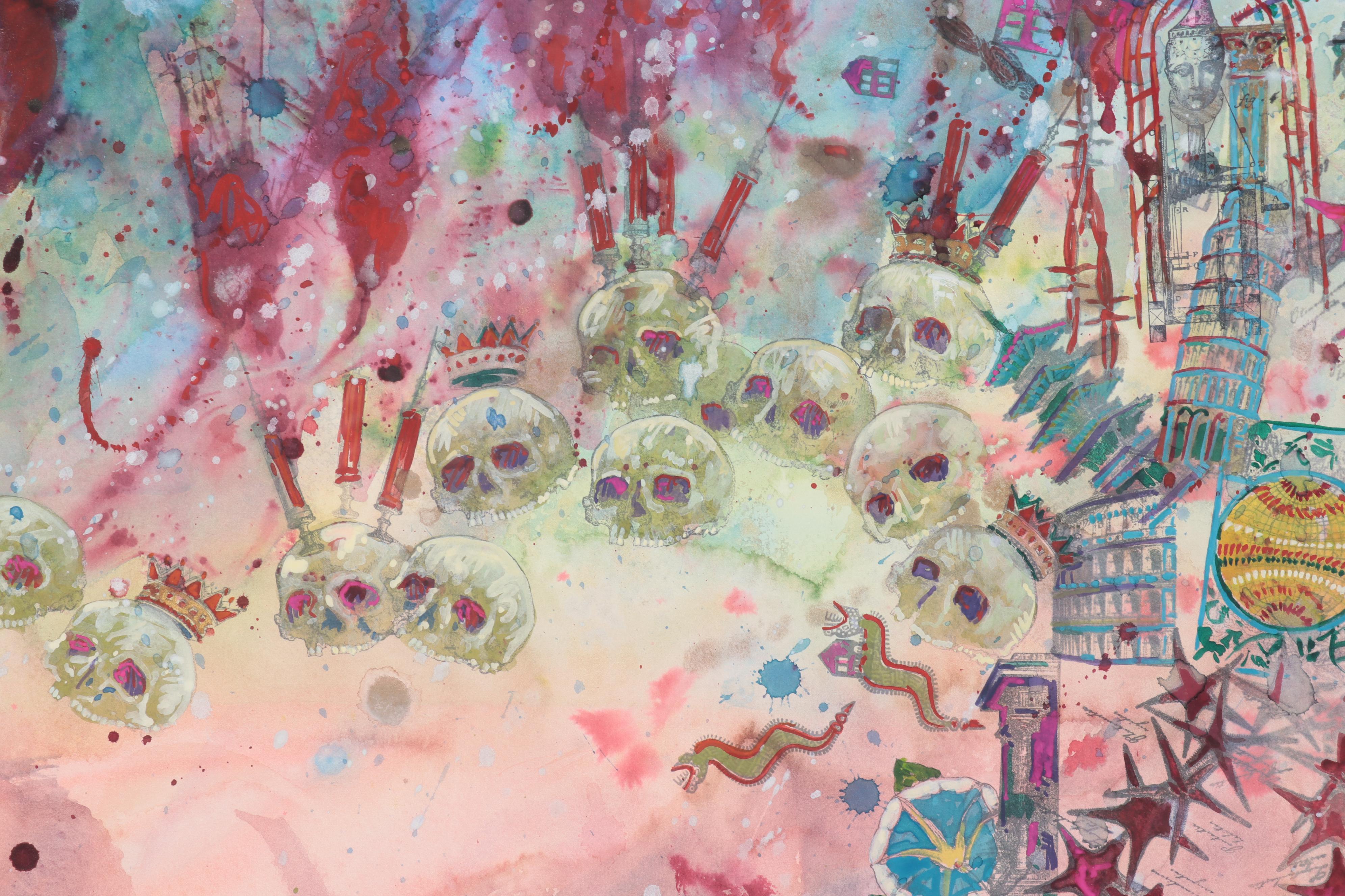 Sarah Roush Mixed Media Painting