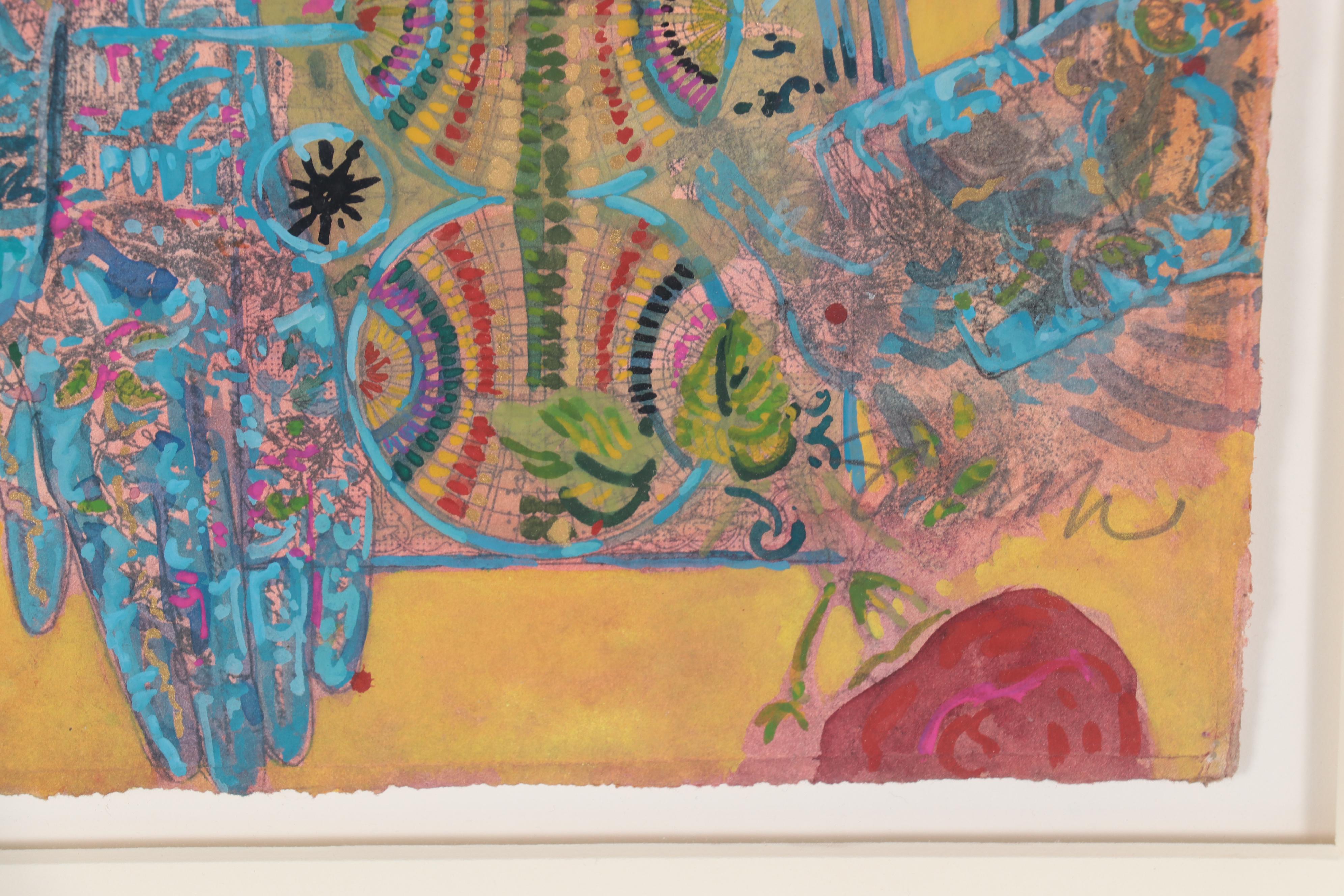 Sarah Roush Mixed Media Painting