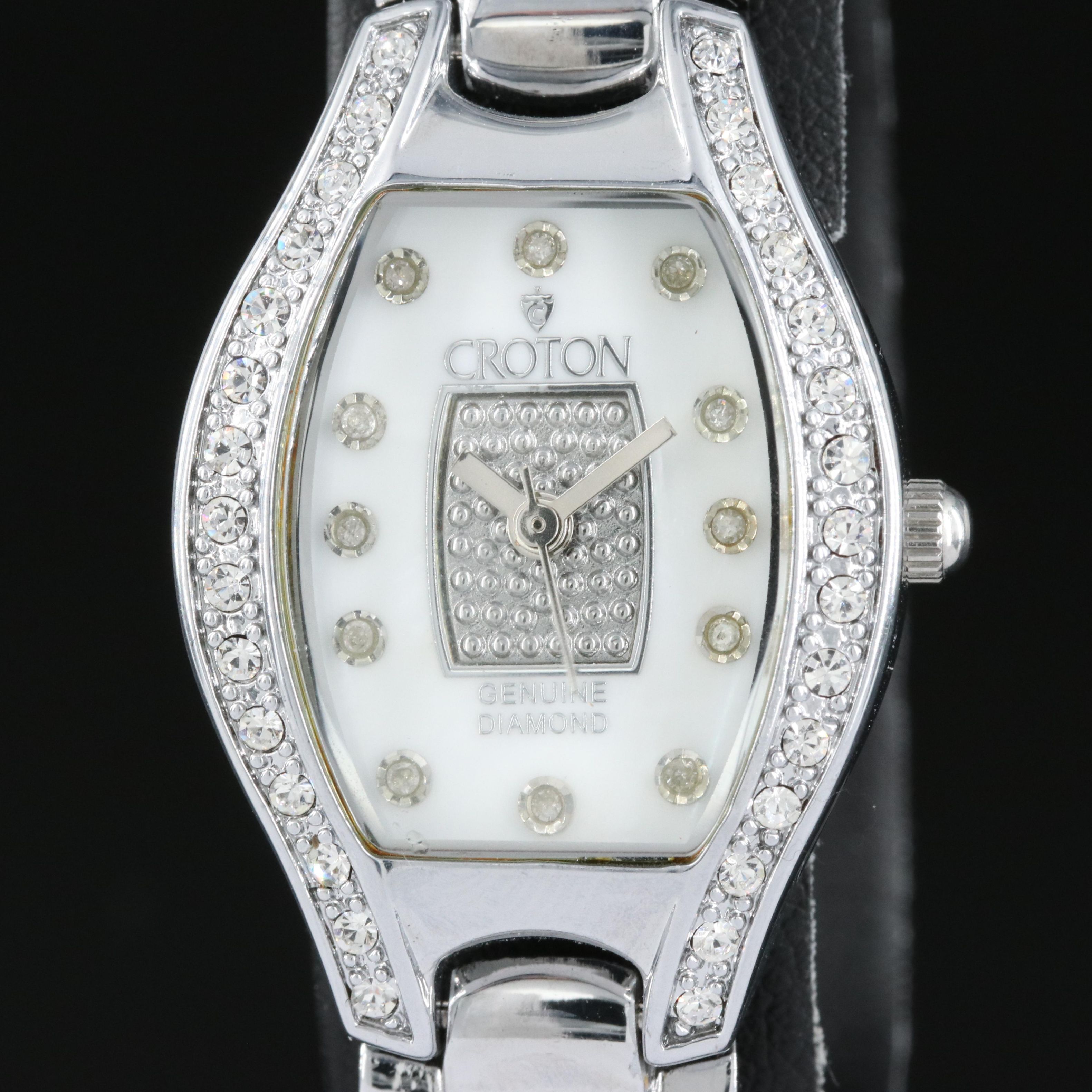 Croton "Ballroom" Diamond Markers Quartz Watch