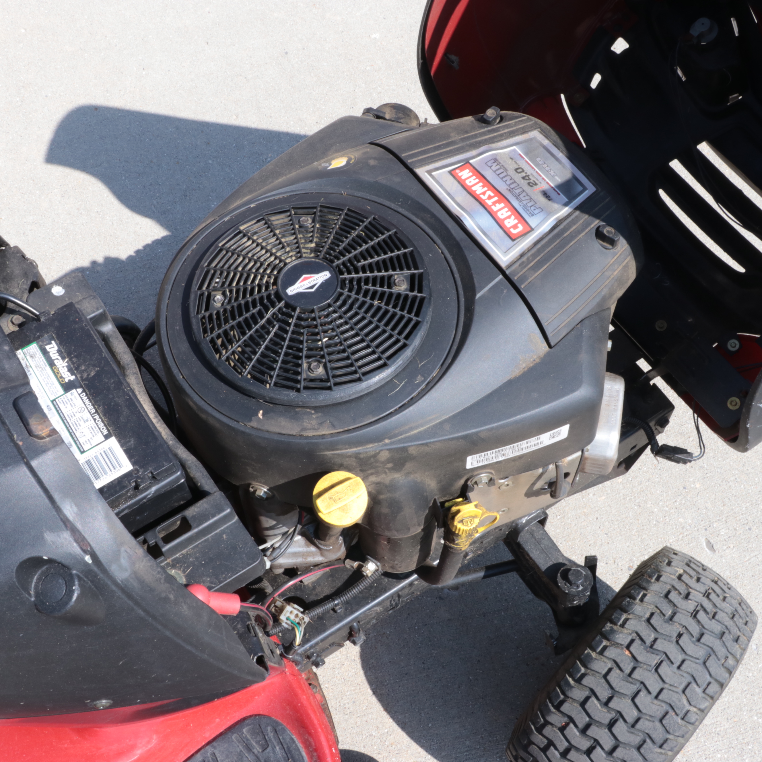 Craftsman 42" YT4000 Gas Powered 24HP Lawn Tractor Riding Mower