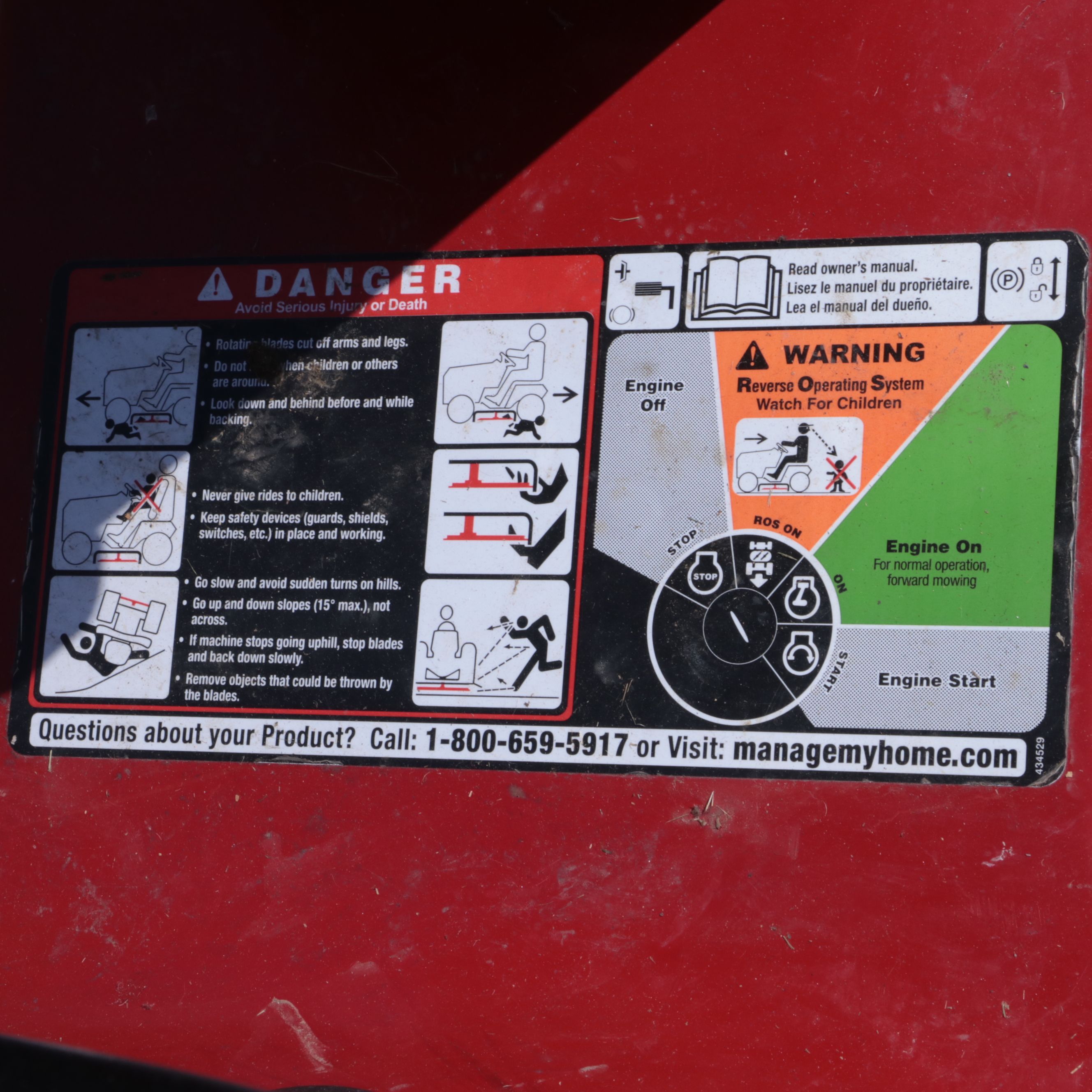 Craftsman 42" YT4000 Gas Powered 24HP Lawn Tractor Riding Mower