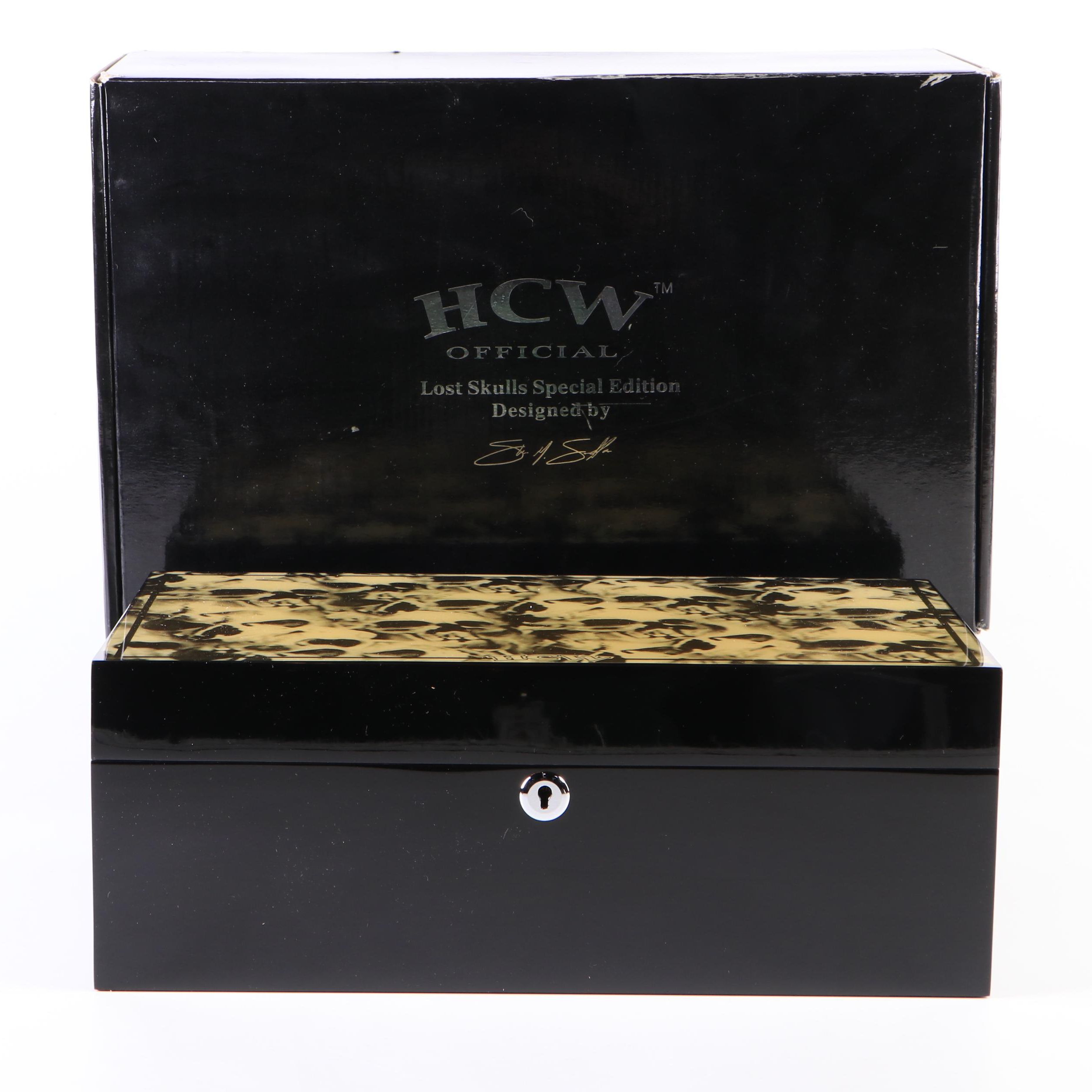 HCW Official Lost Skulls Special Edition Humidor Designed by Steve Soffa
