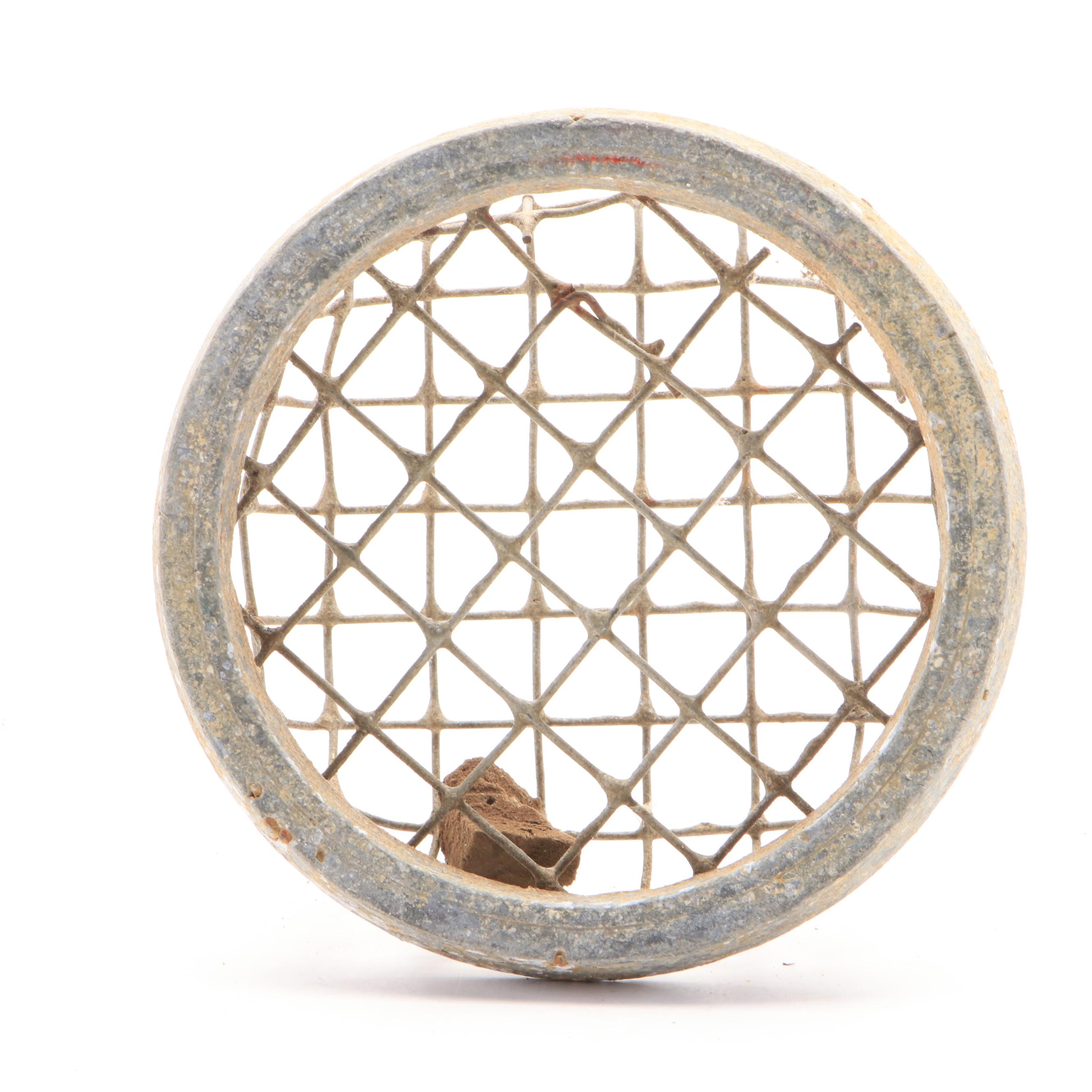 Dazey Flower Holder Co. with Other Metal Cage and Hairpin Flower Frogs