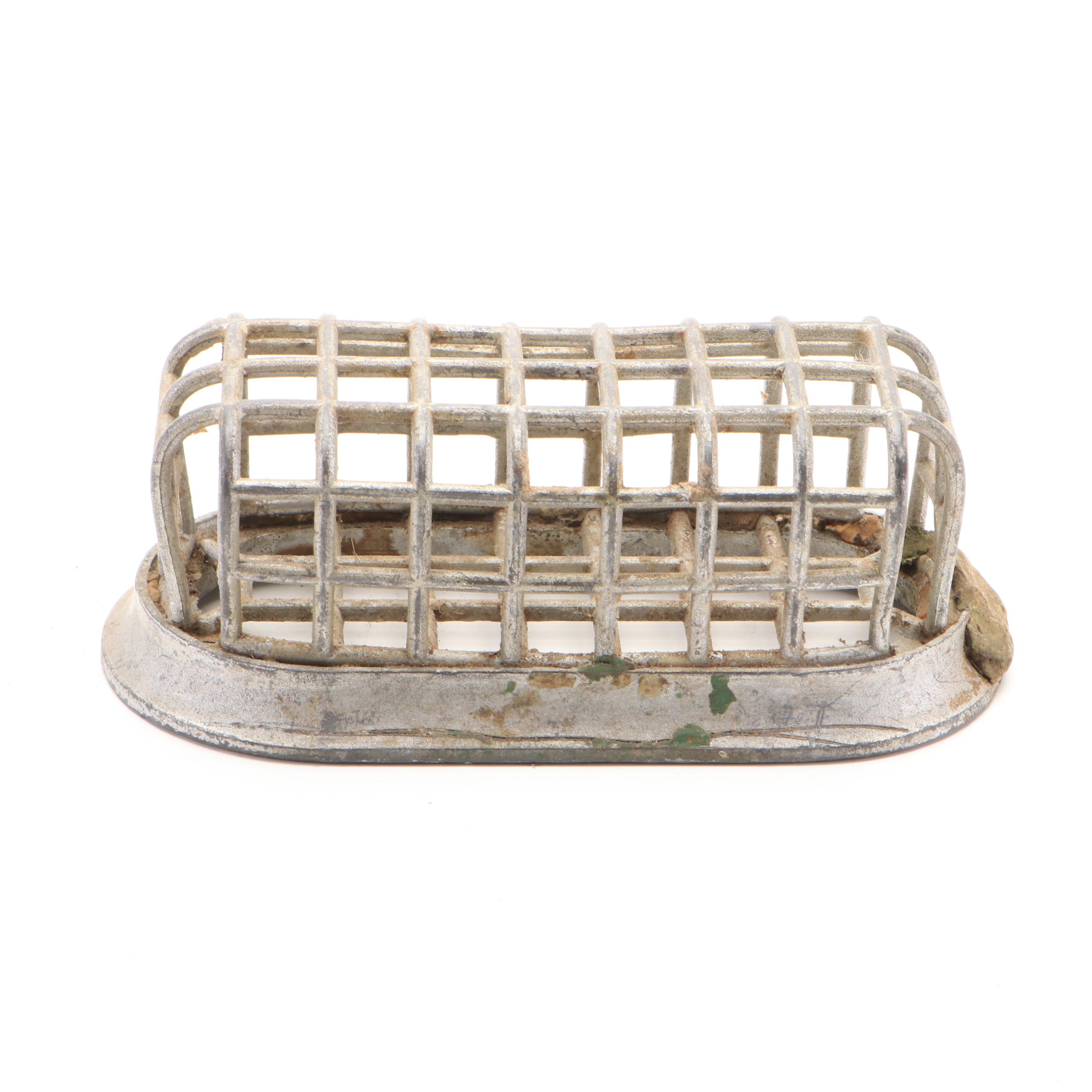 Dazey Flower Holder Co. with Other Metal Cage and Hairpin Flower Frogs