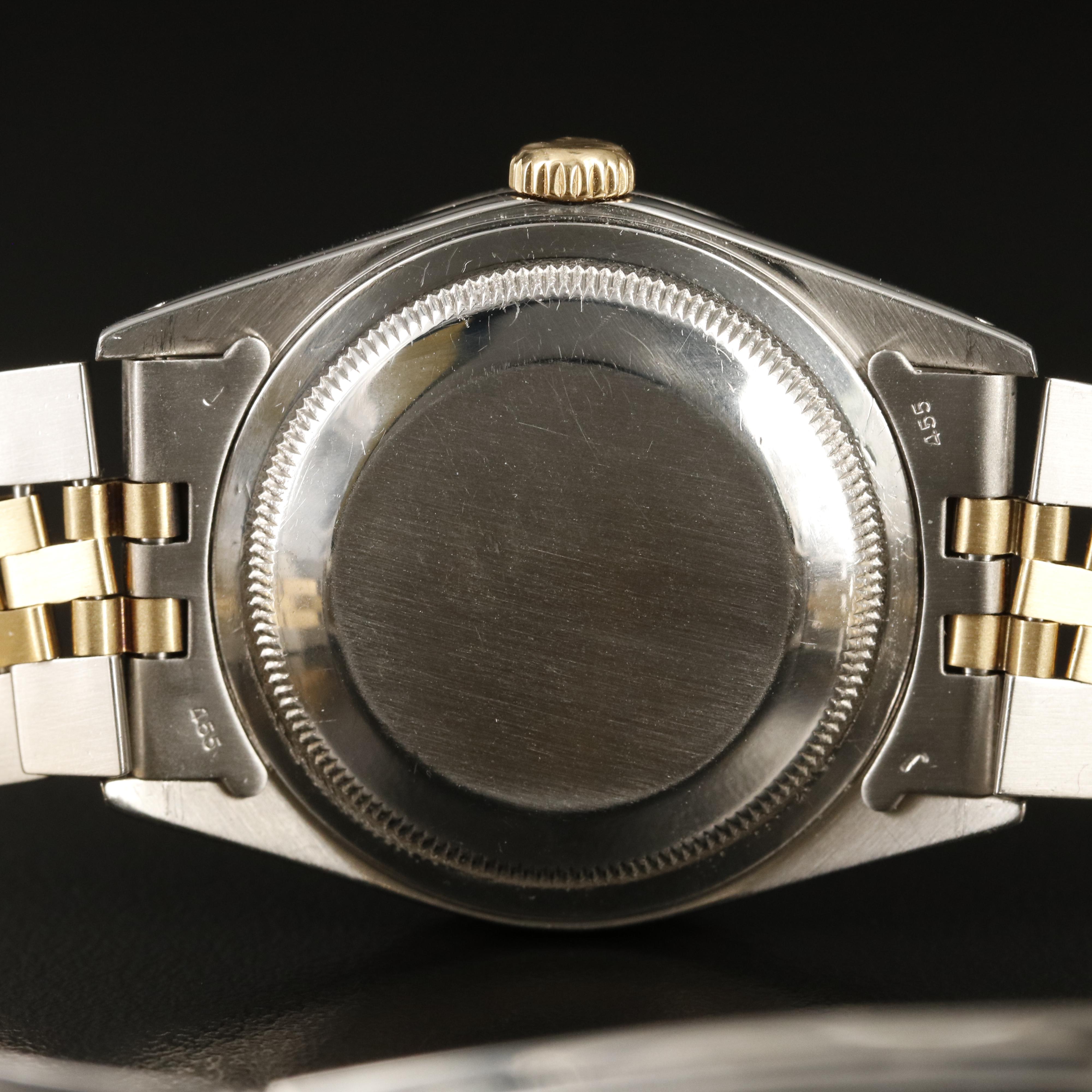 1990 Rolex Oyster Perpetual Datejust Diamond Dial and Bezel Watch