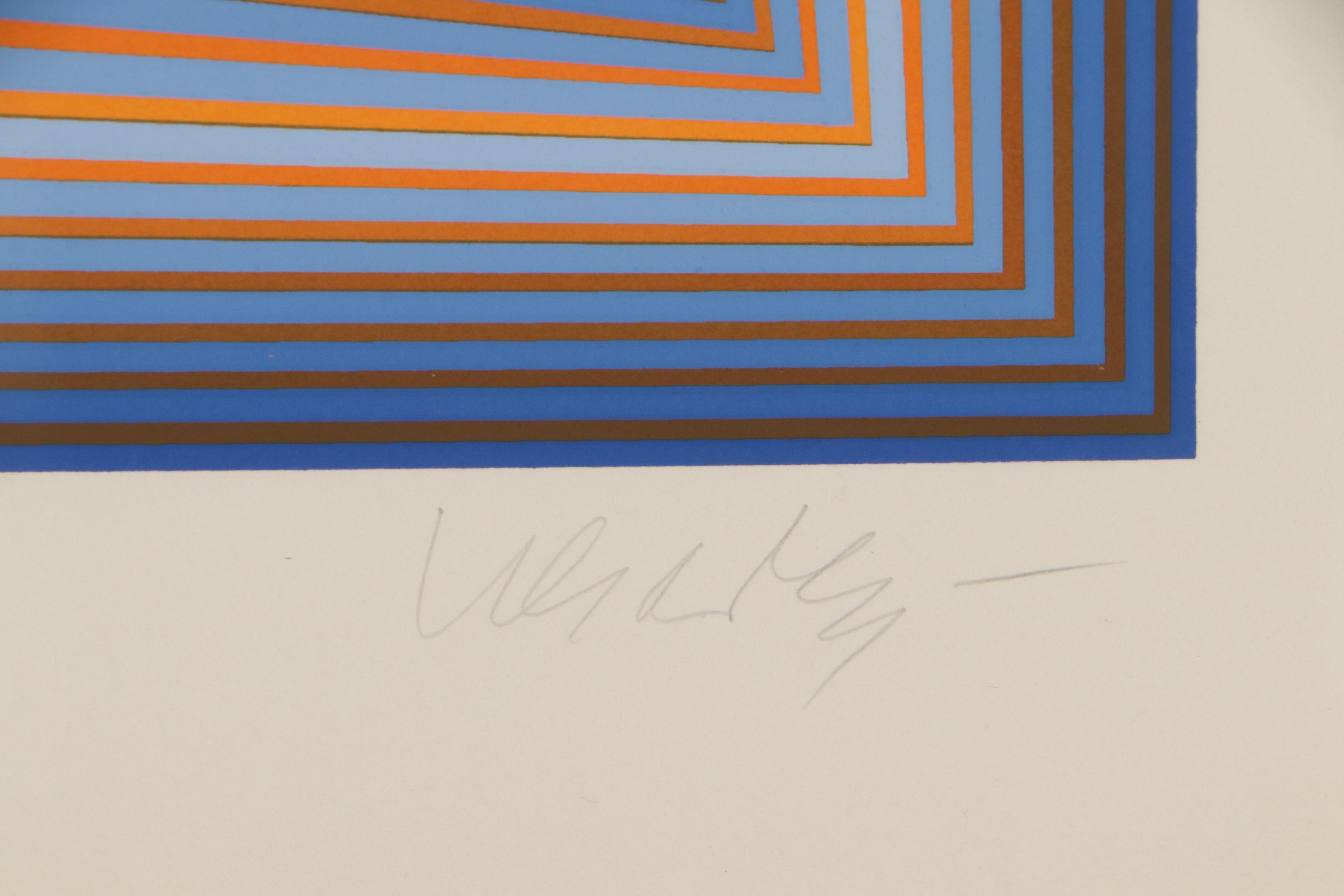 Victor Vasarely Serigraph "Bi-Rhombs," 1977