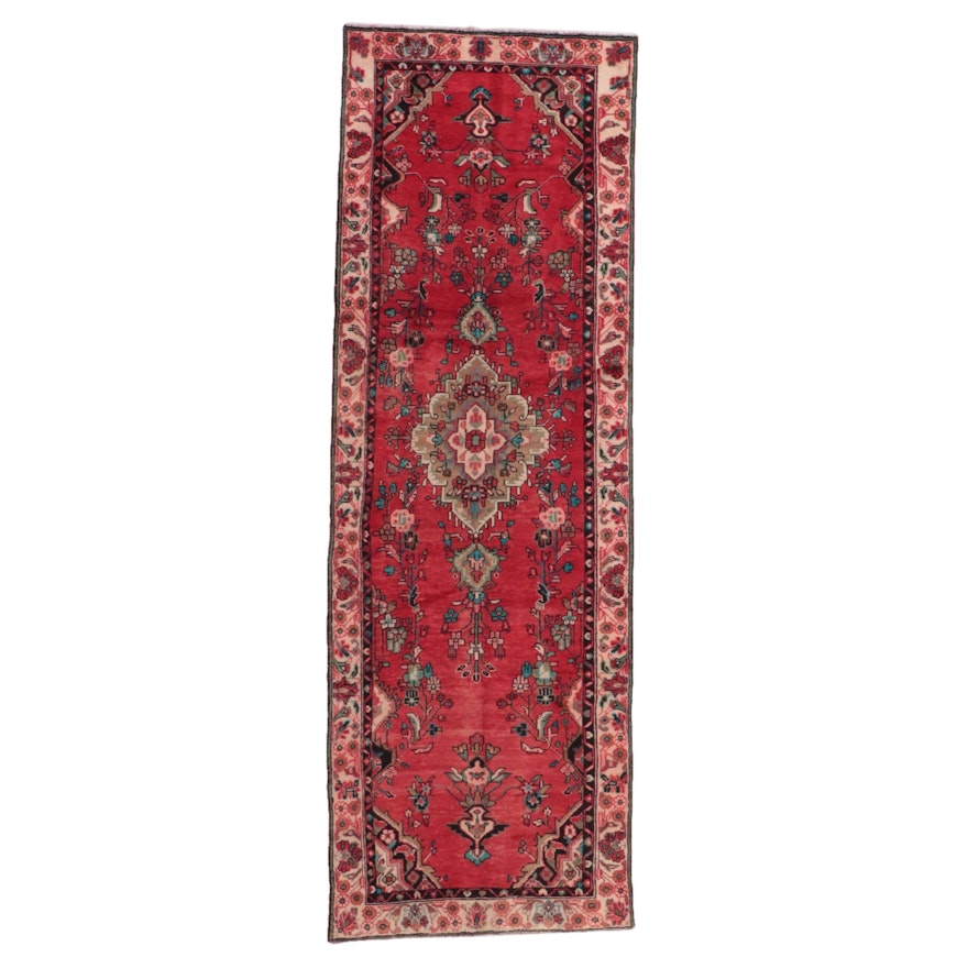 3'5 x 10'1 Hand-Knotted Persian Mehriban Long Rug