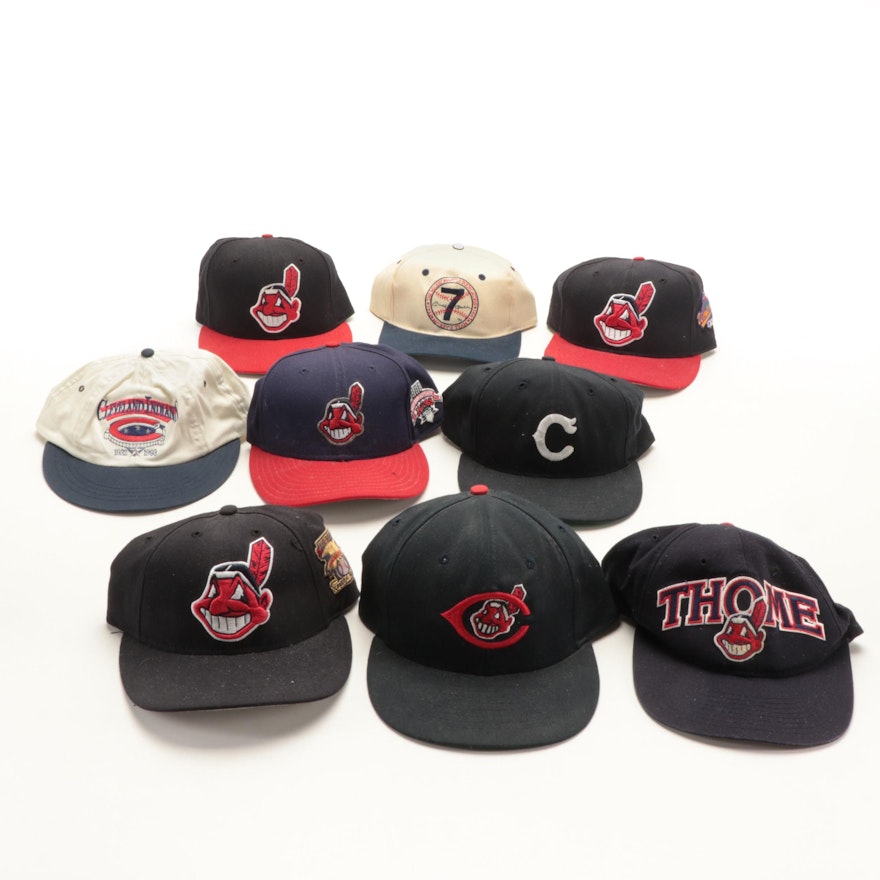 MLB Starter, New Era and Other Cleveland Indians and More Baseball Caps