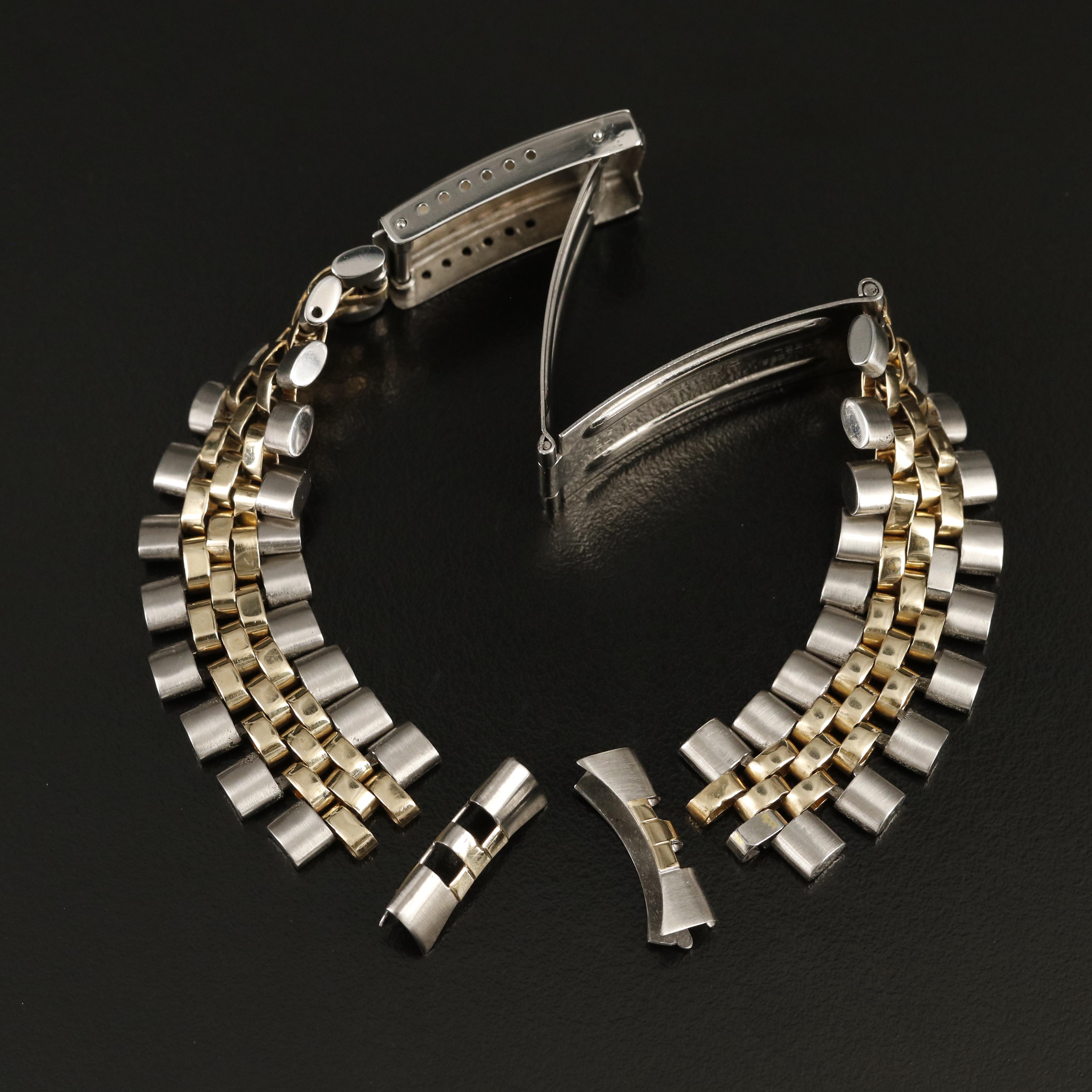 Rolex 14K and Stainless Steel Bracelet for Scrap