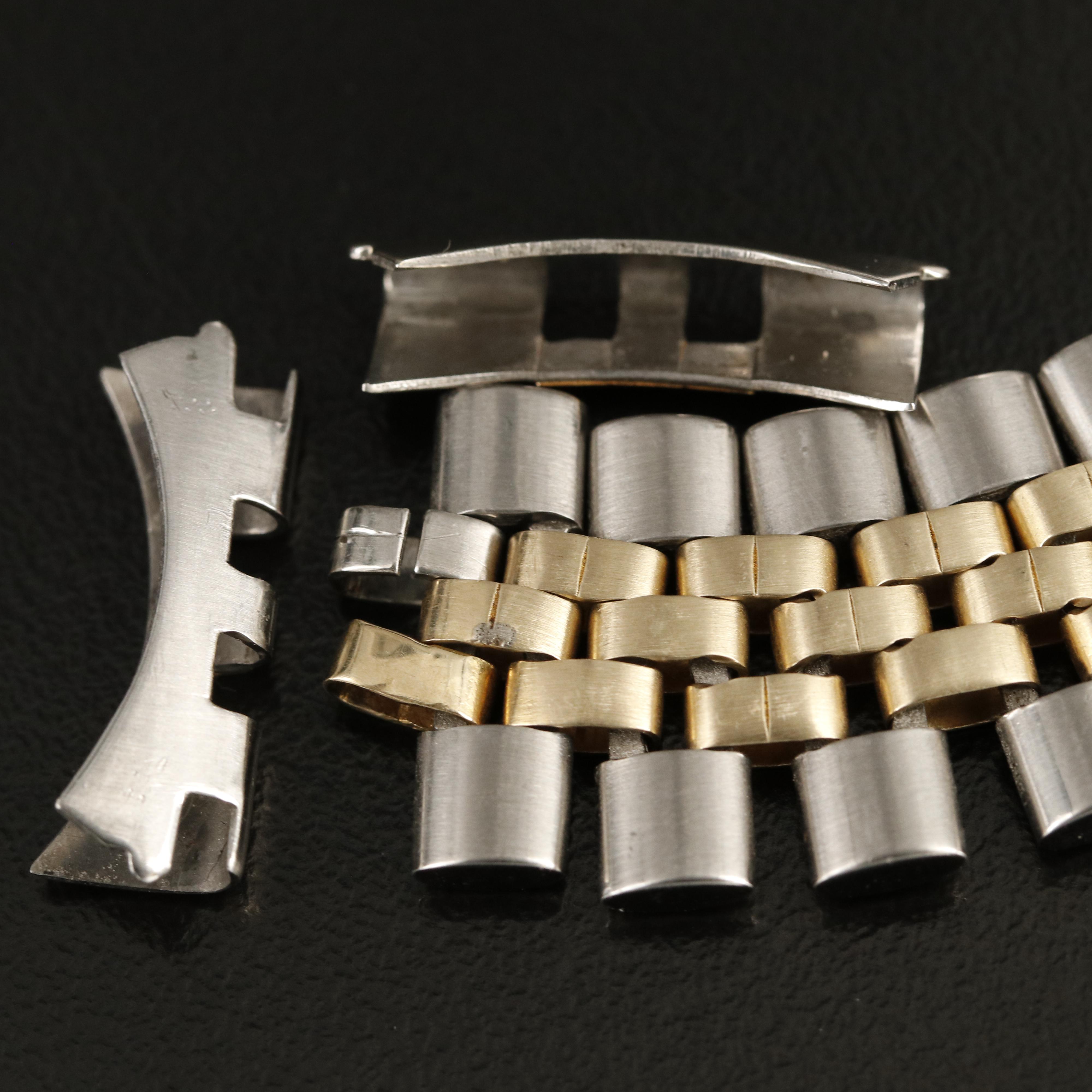 Rolex 14K and Stainless Steel Bracelet for Scrap