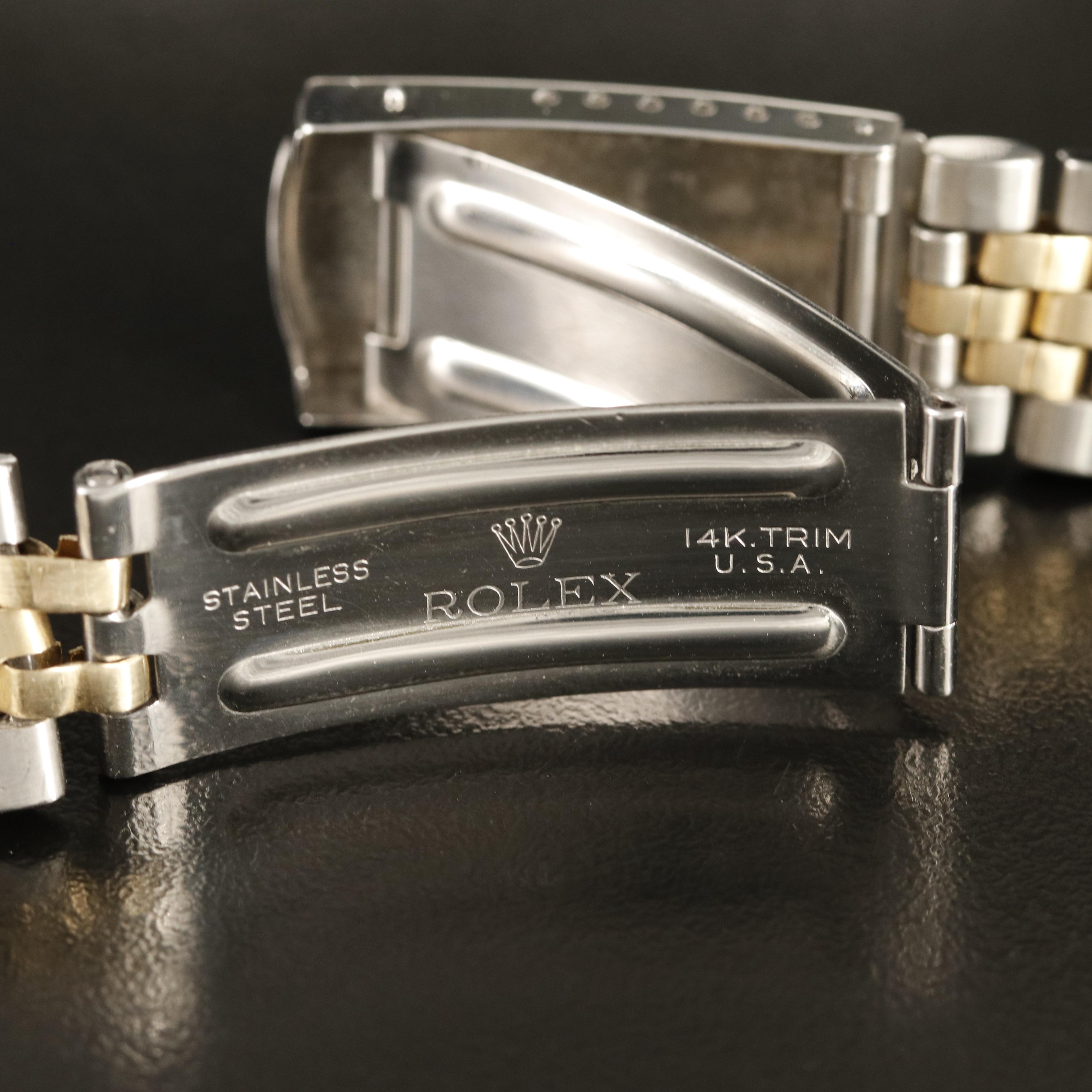 Rolex 14K and Stainless Steel Bracelet for Scrap