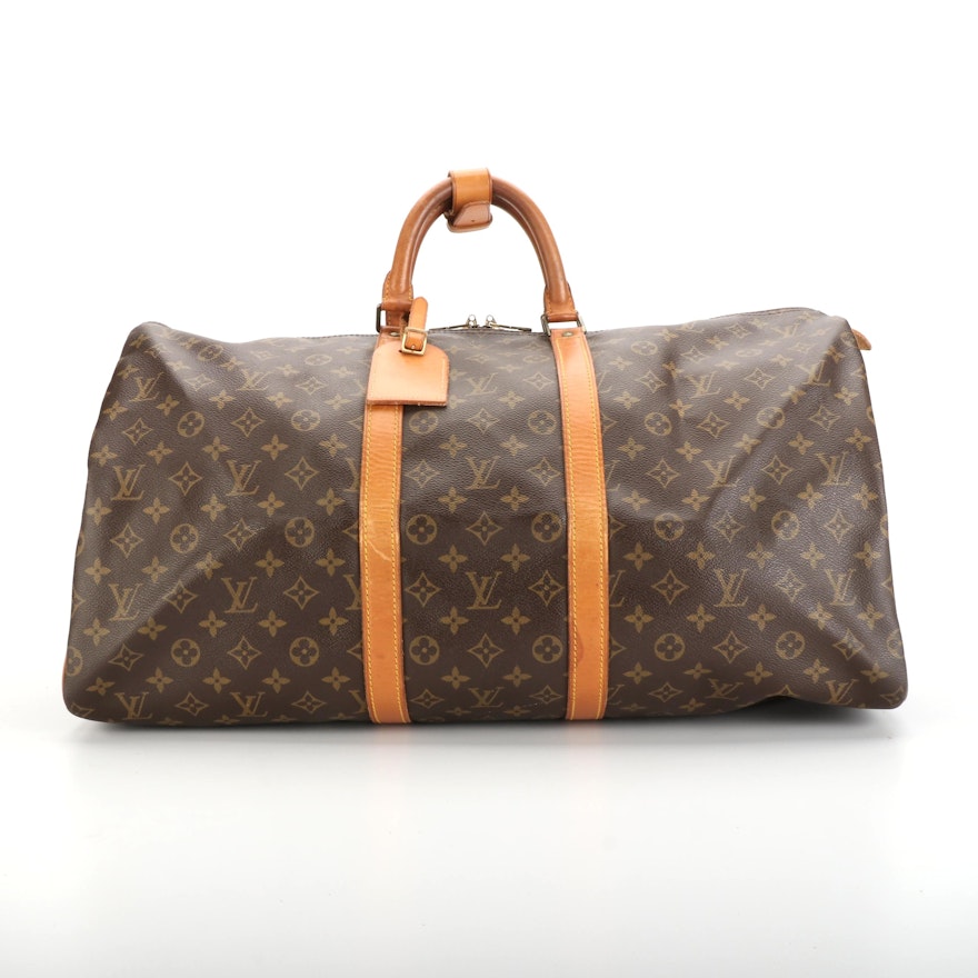 Louis Vuitton Keepall 60 in Monogram Canvas