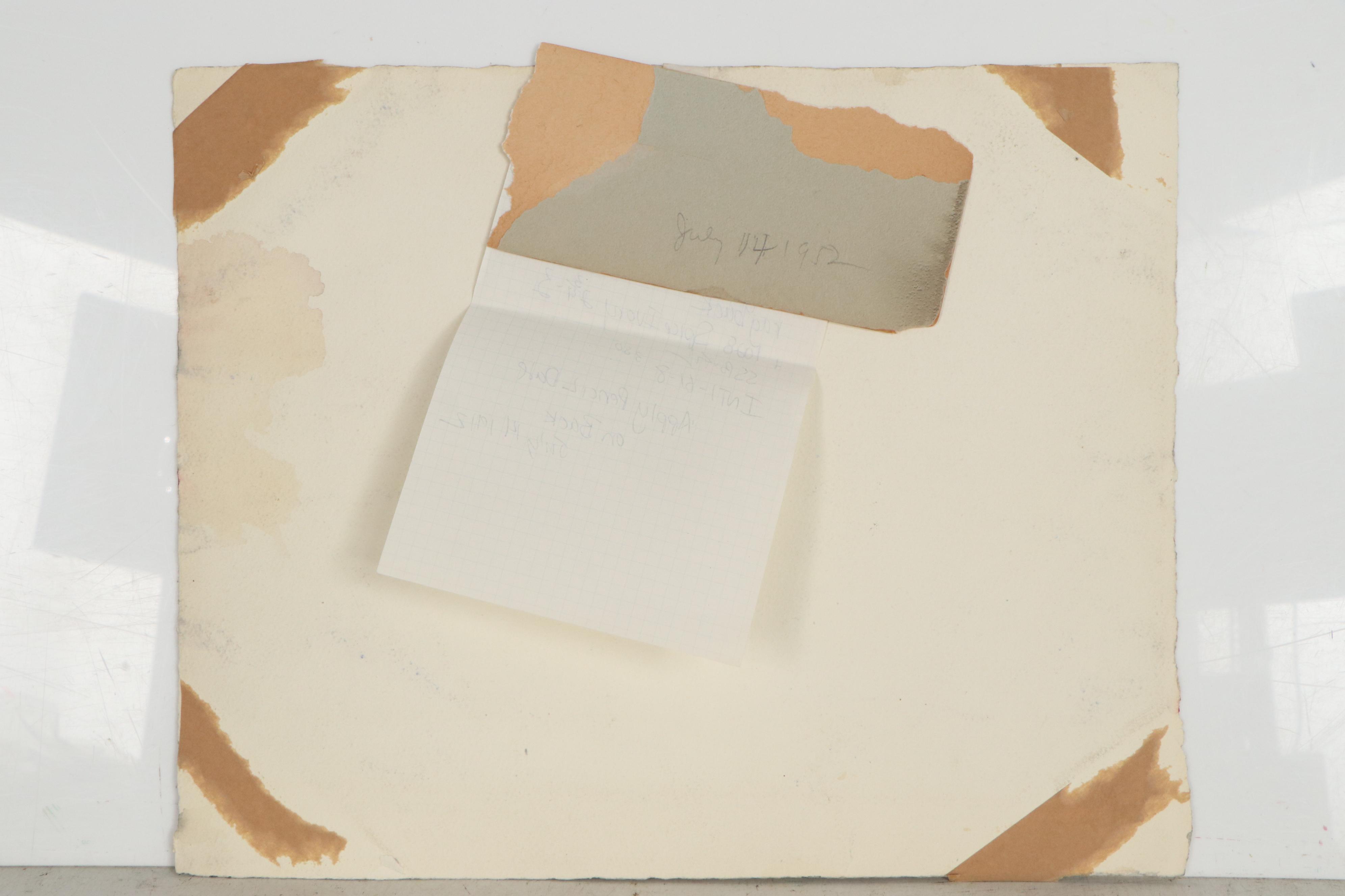 Esther Phillips Cityscape Watercolor Painting