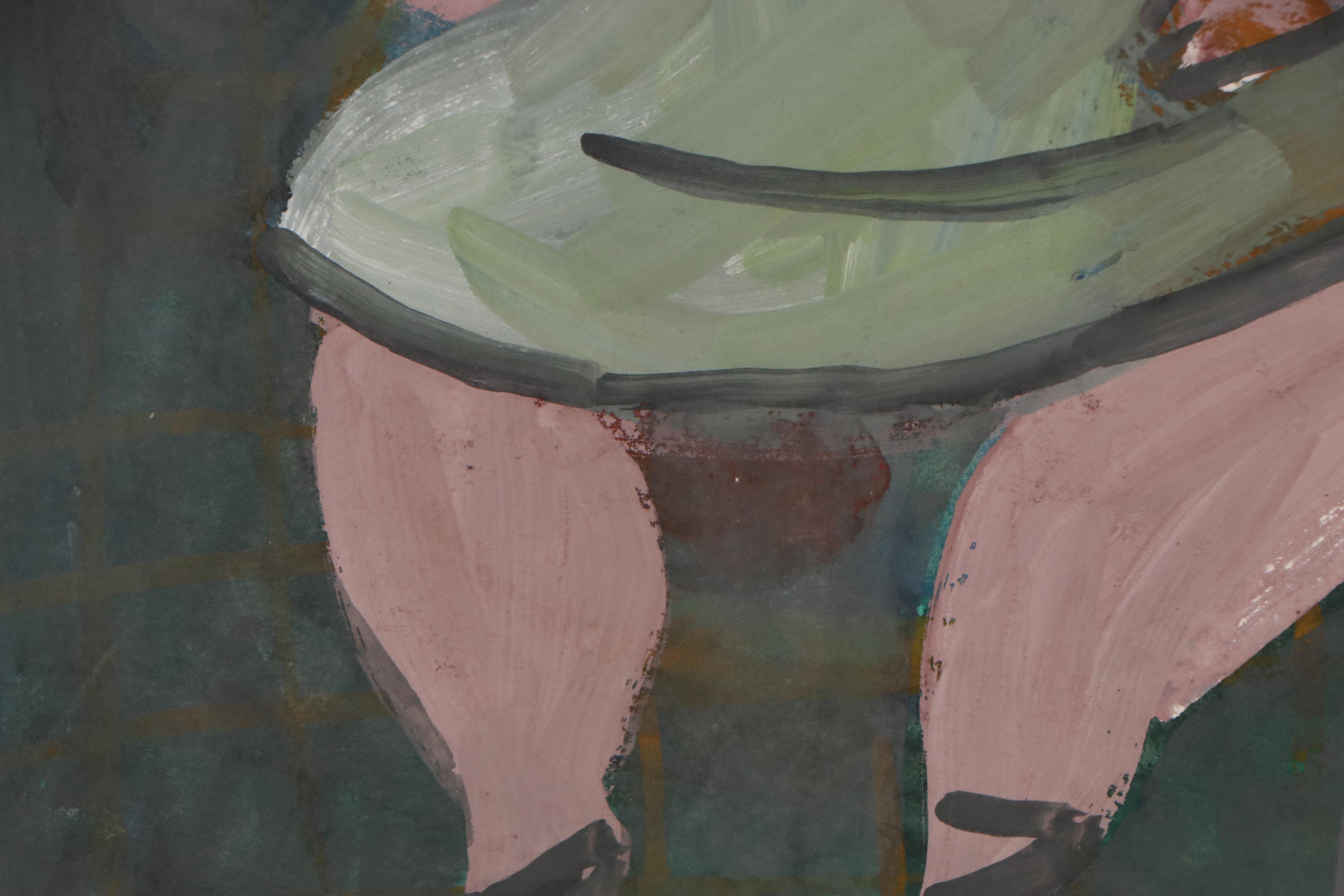 Esther Phillips Portrait and Landscape Watercolor Paintings, 1952