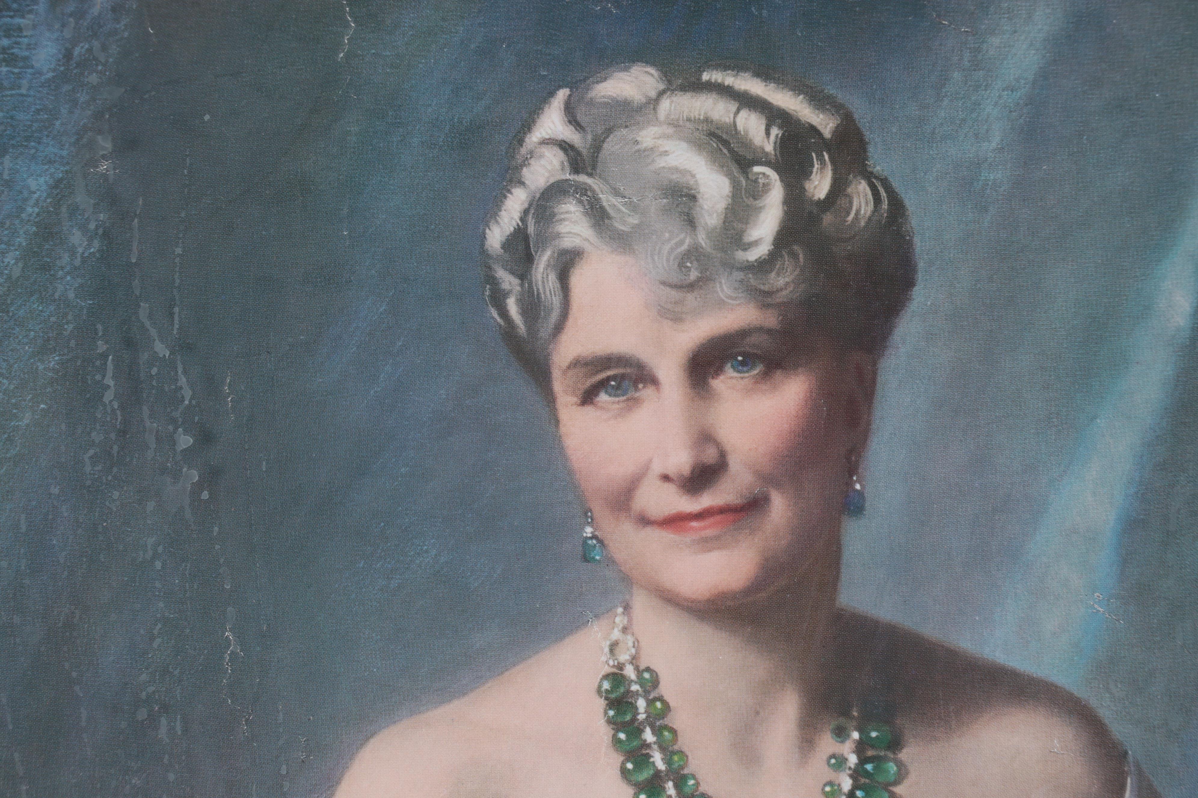 Francis Owen Salisbury Offset Lithographs "Marjorie Merryweather Post"