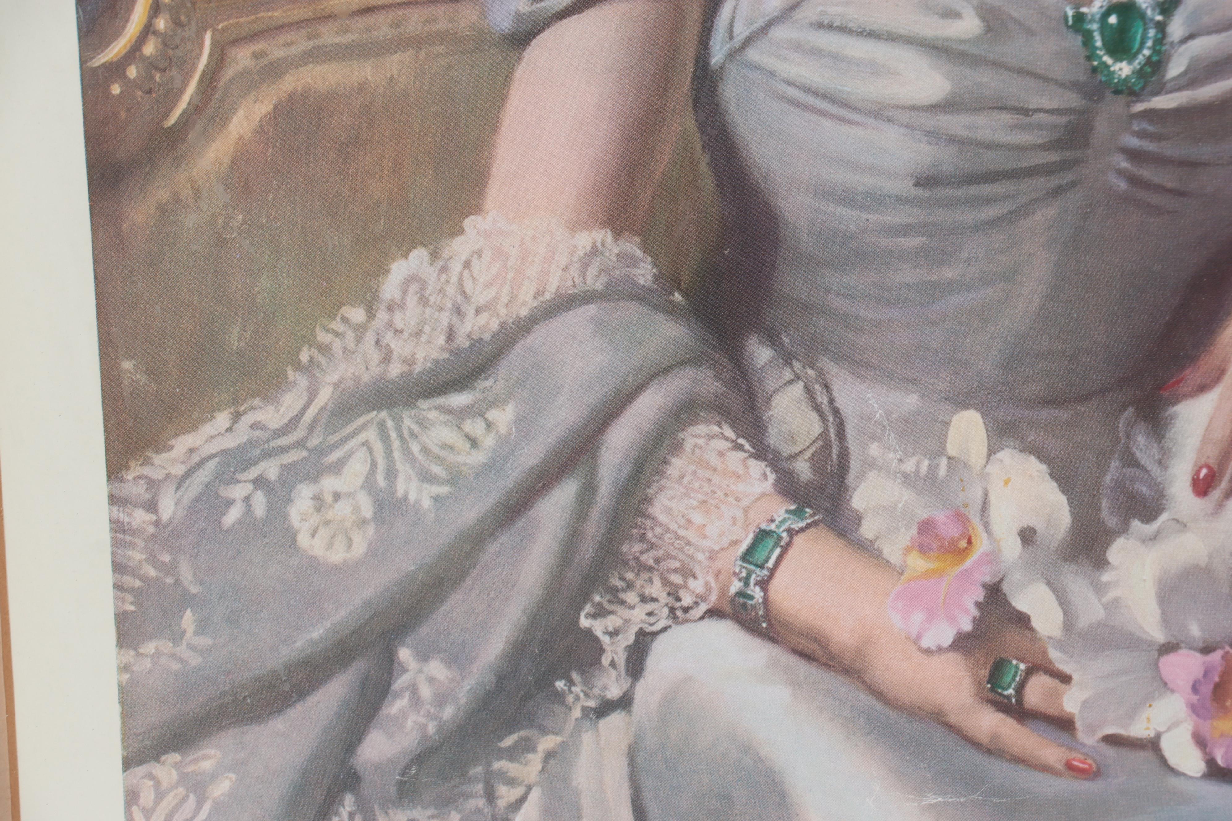 Francis Owen Salisbury Offset Lithographs "Marjorie Merryweather Post"