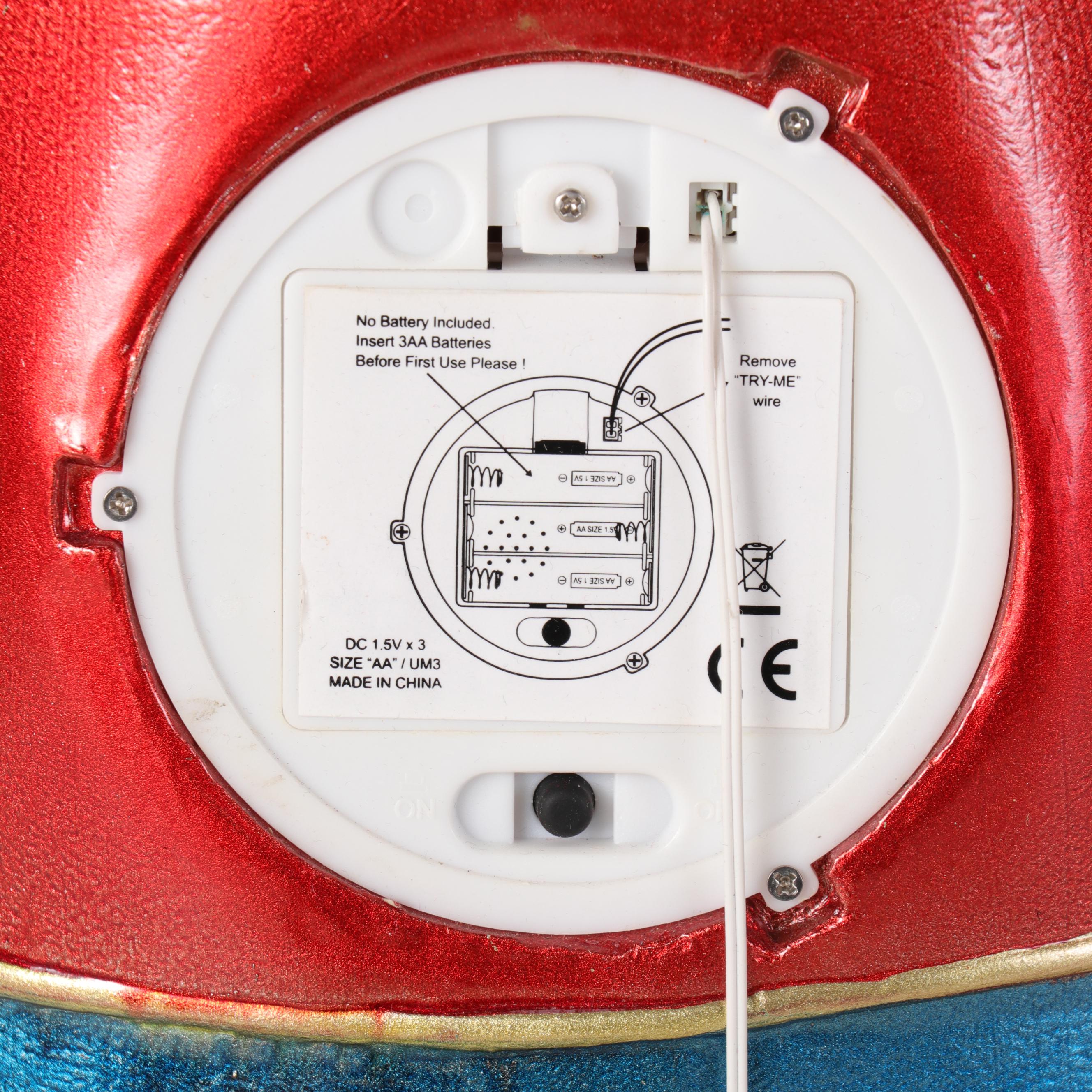 LED Battery Operated "Merry Christmas" Nutcrackers