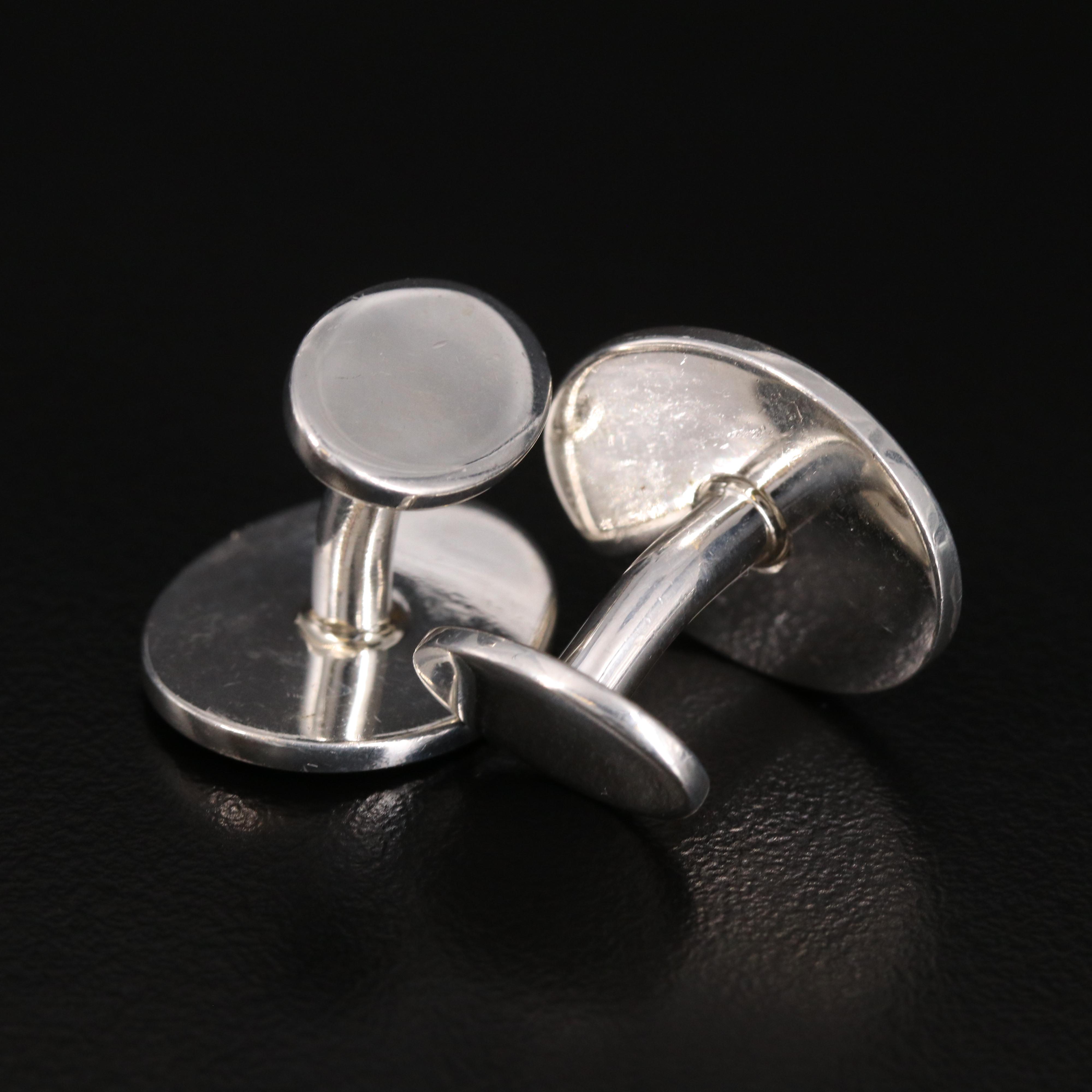 Tiffany & Co. "Return to Tiffany" Sterling Cufflinks