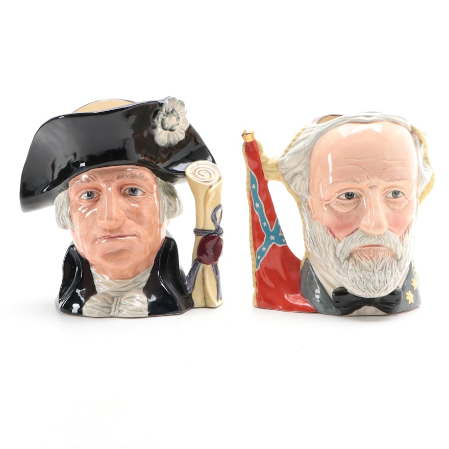 Royal Doulton Limited Edition "Ulysses Grant/Robert Lee" Character Jug and More