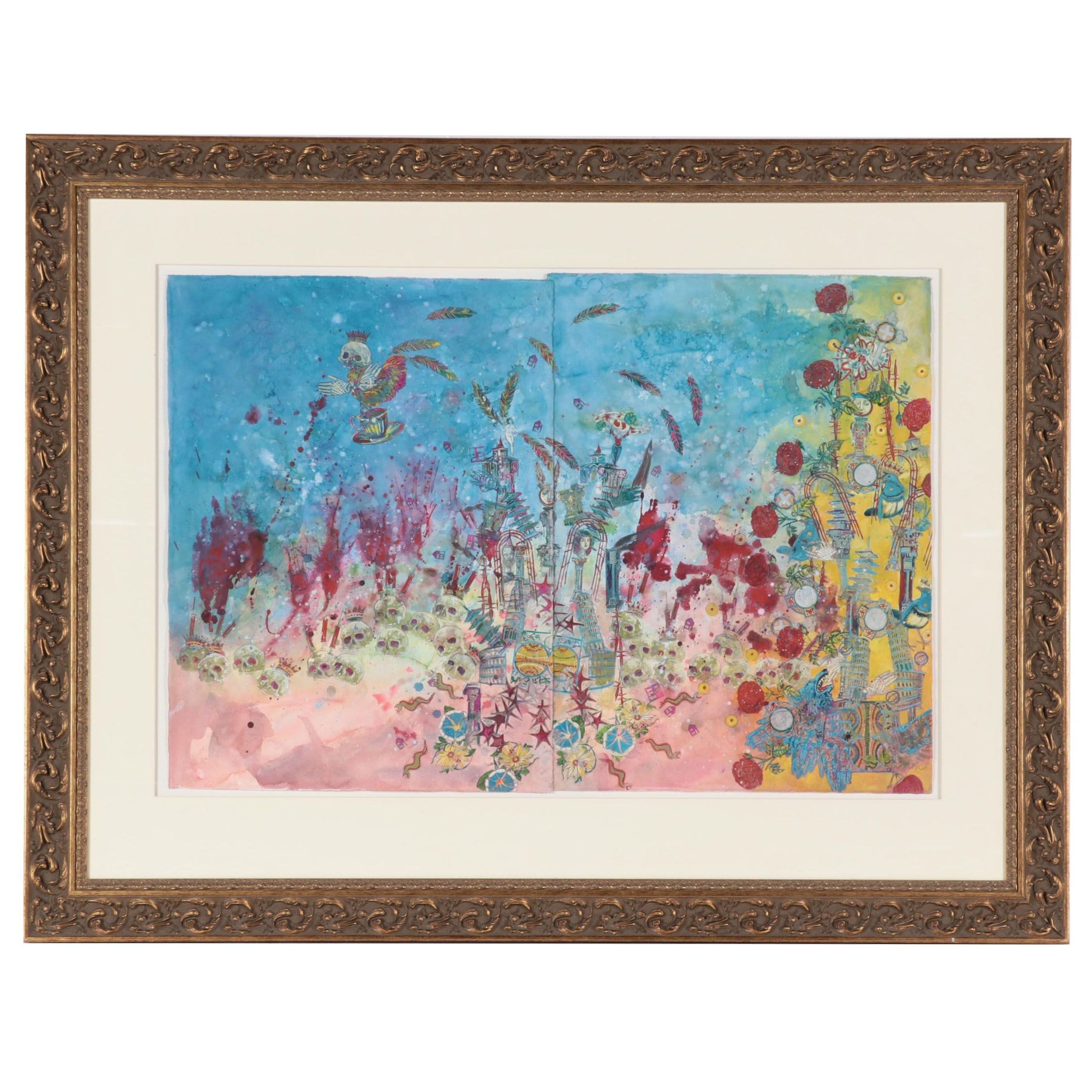 Sarah Roush Mixed Media Painting