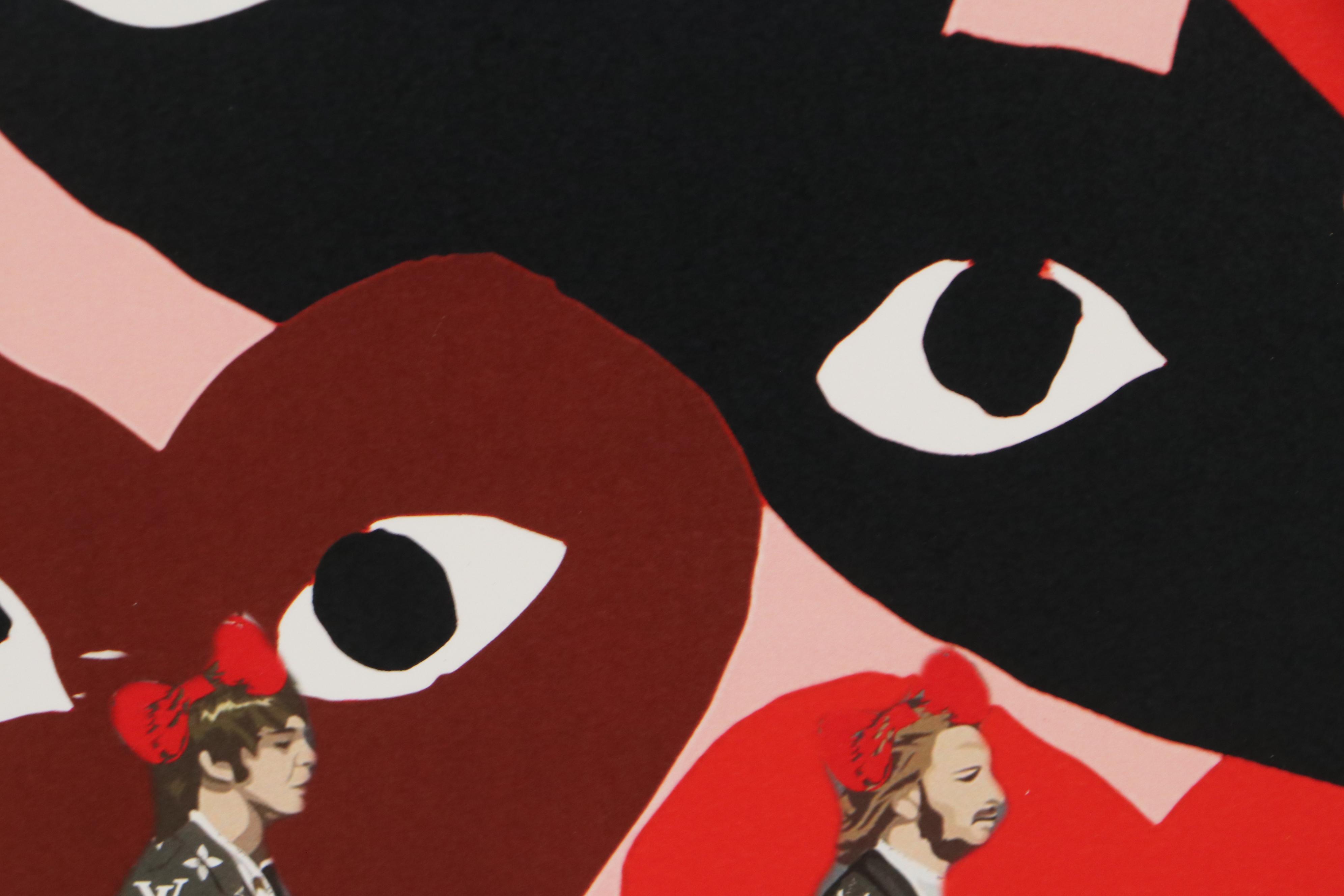 Death NYC Pop Art Graphic Print of The Beatles, 2020