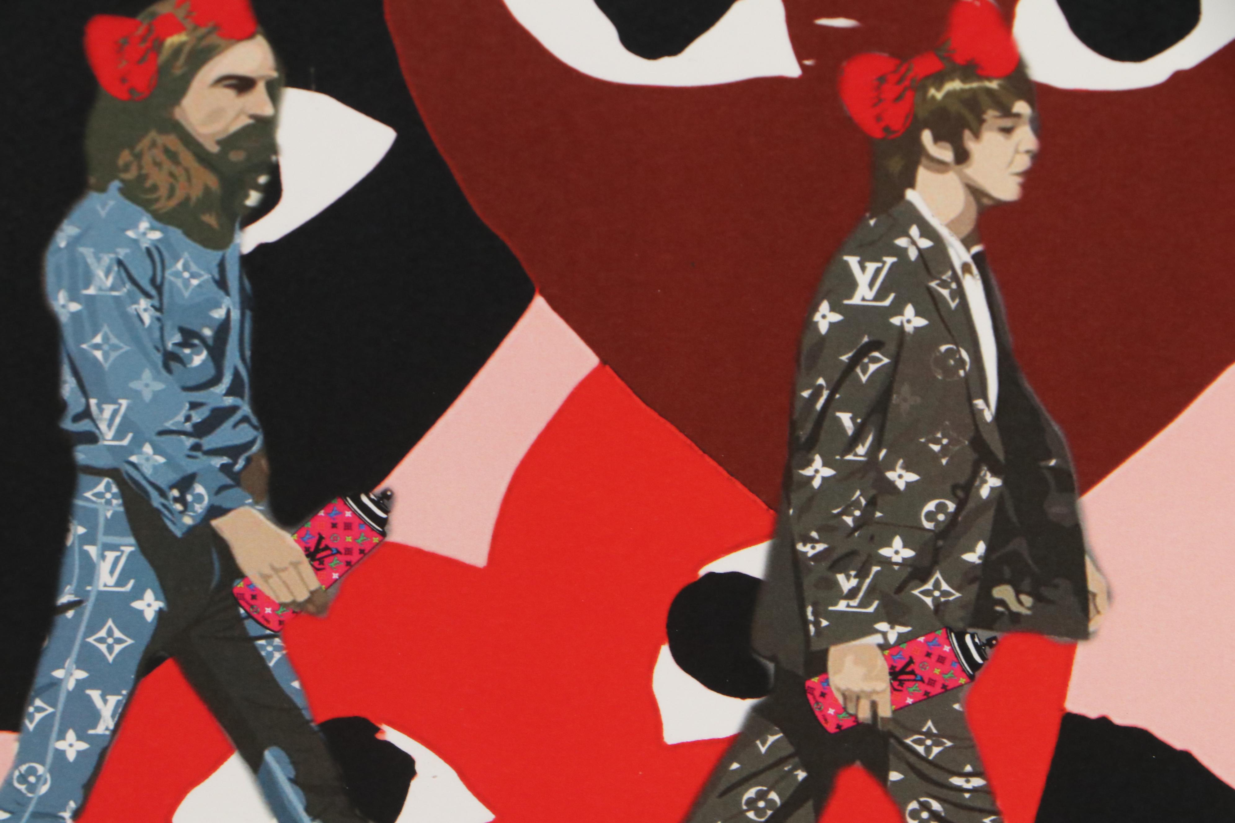 Death NYC Pop Art Graphic Print of The Beatles, 2020